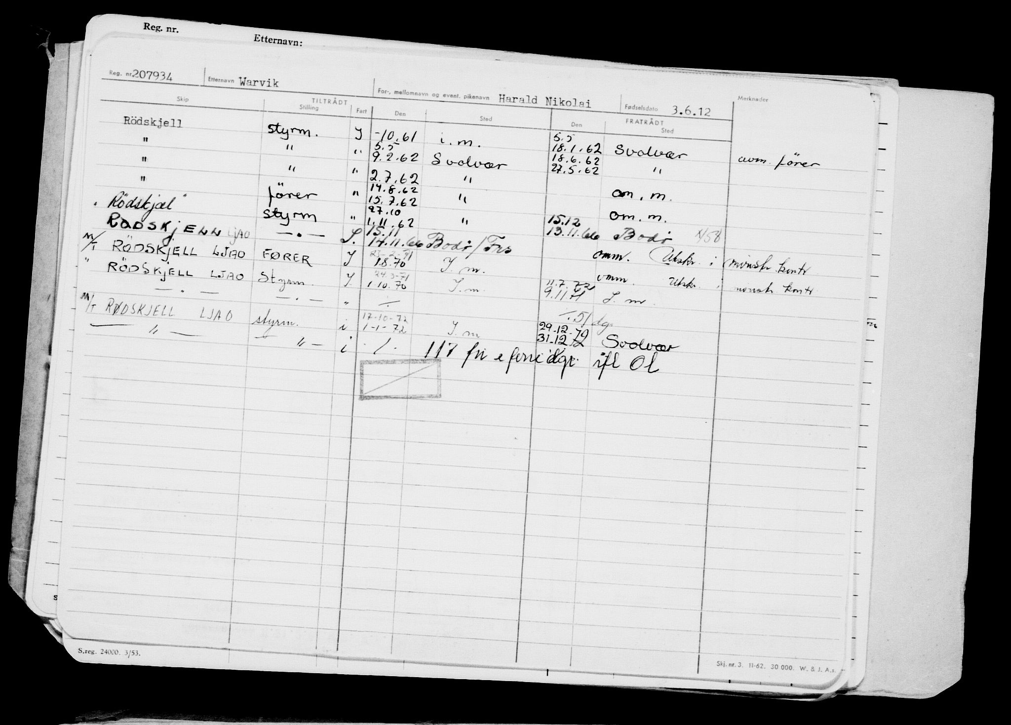 Direktoratet for sjømenn, AV/RA-S-3545/G/Gb/L0105: Hovedkort, 1912, s. 42