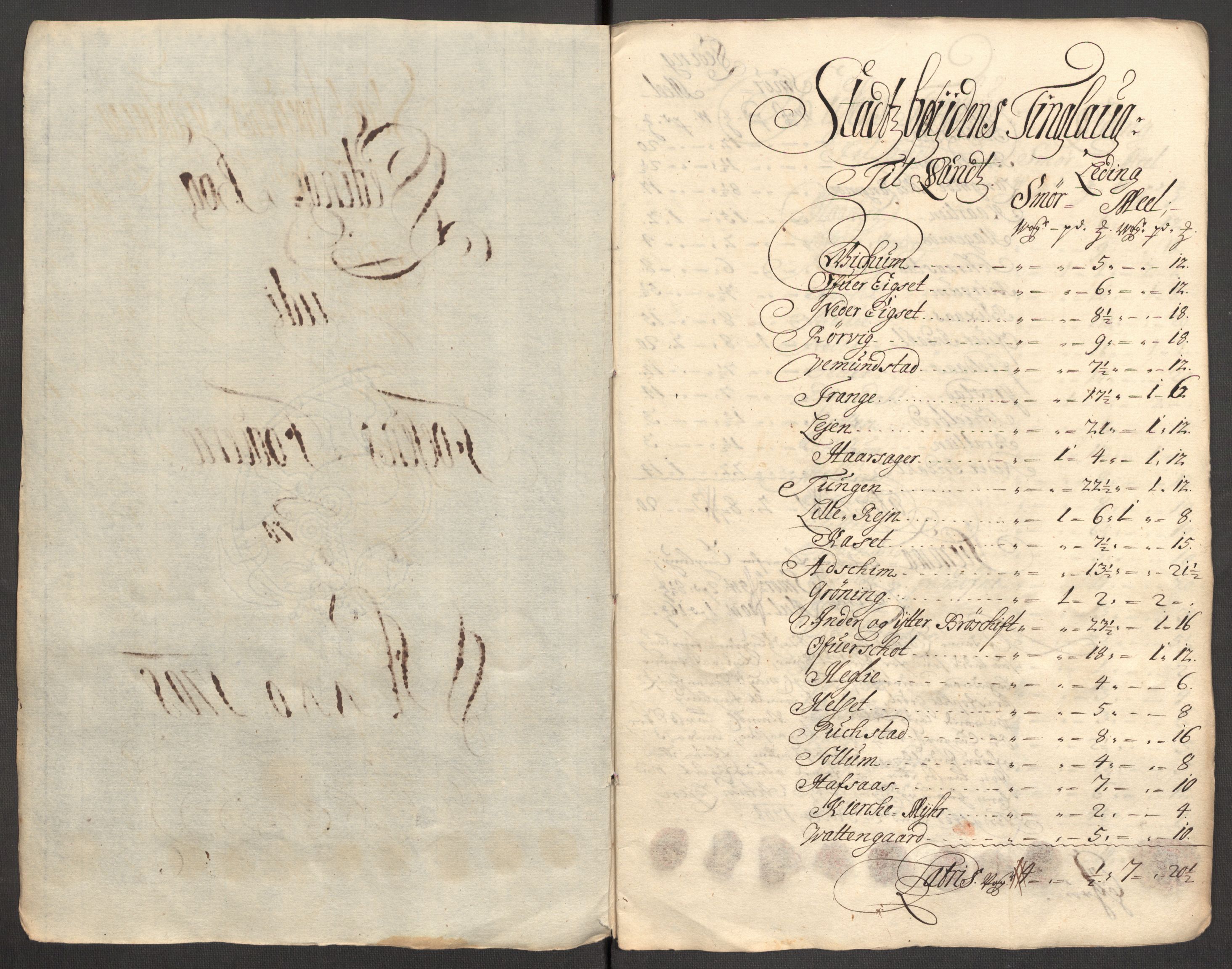 Rentekammeret inntil 1814, Reviderte regnskaper, Fogderegnskap, RA/EA-4092/R57/L3858: Fogderegnskap Fosen, 1708-1709, s. 133