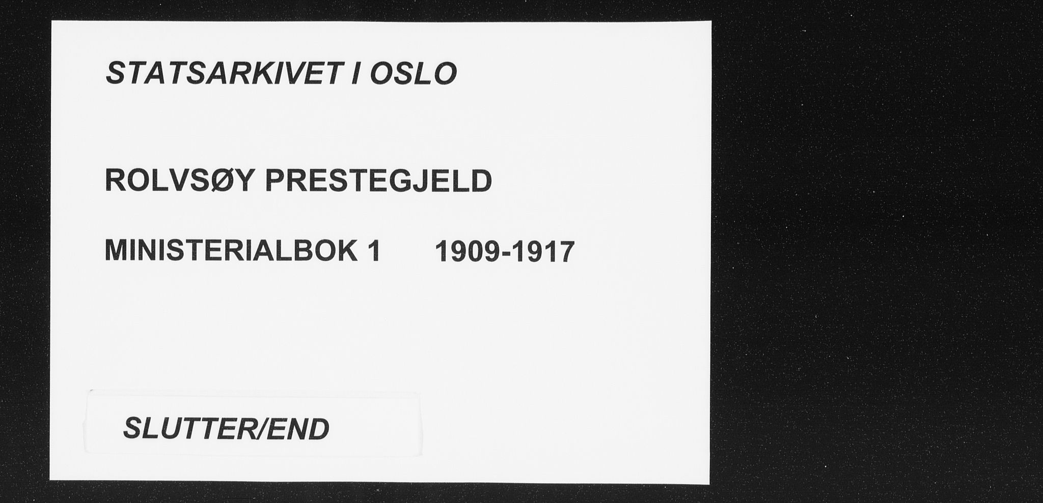 Rolvsøy prestekontor Kirkebøker, AV/SAO-A-2004/F/Fa/L0002: Ministerialbok nr. 2, 1909-1917