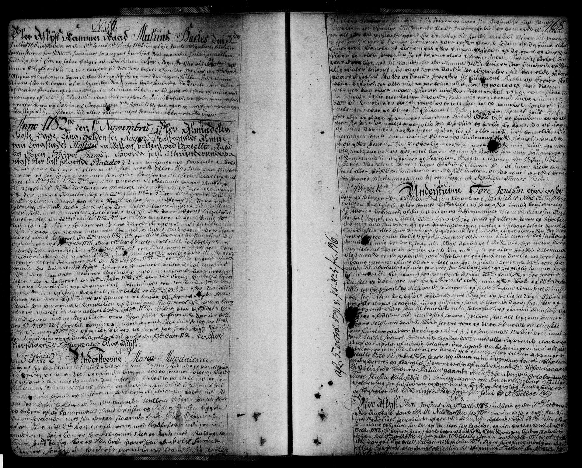 Lier, Røyken og Hurum sorenskriveri, AV/SAKO-A-89/G/Ga/Gaa/L0004b: Pantebok nr. IVb, 1779-1788, s. 468