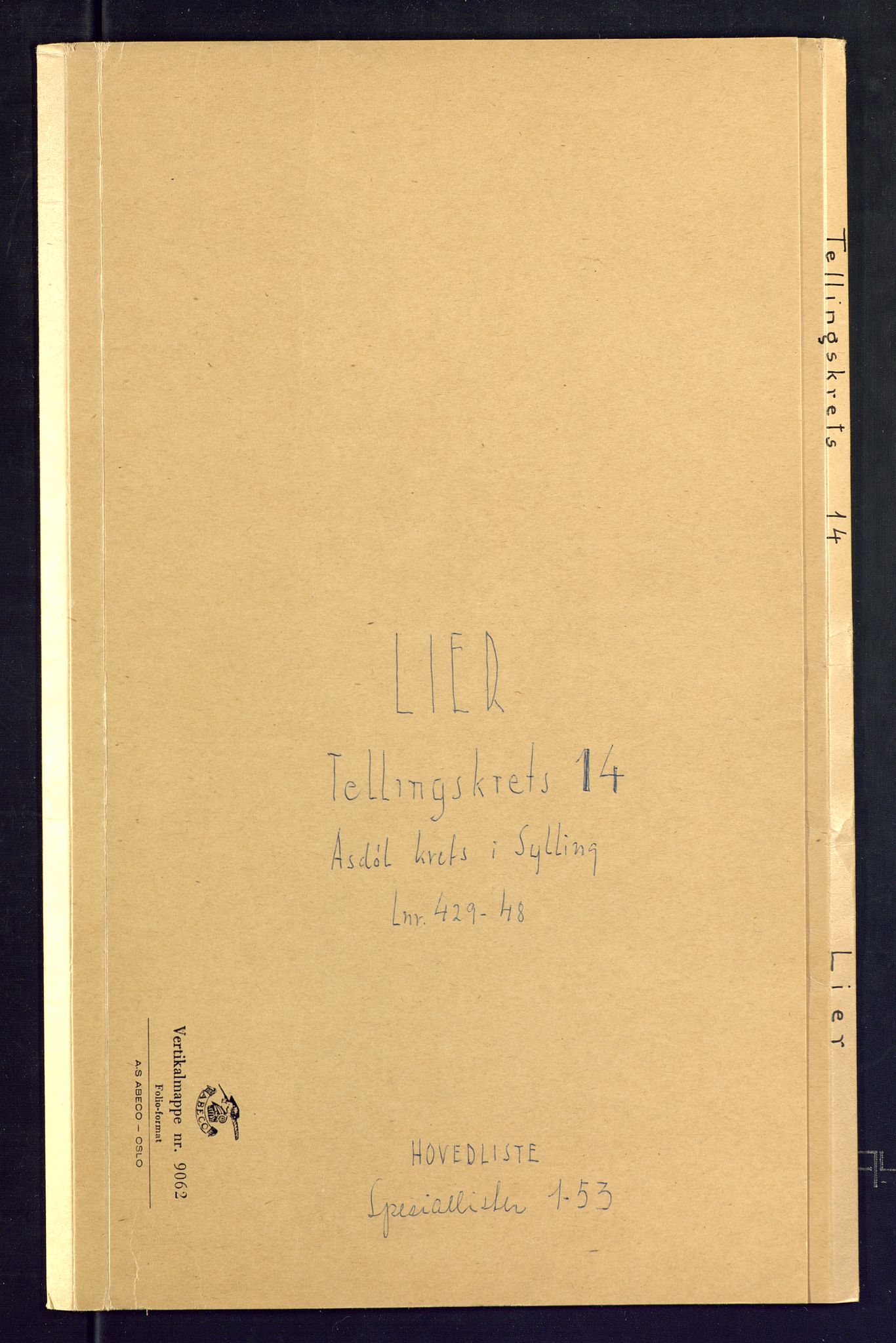 SAKO, Folketelling 1875 for 0626P Lier prestegjeld, 1875, s. 67