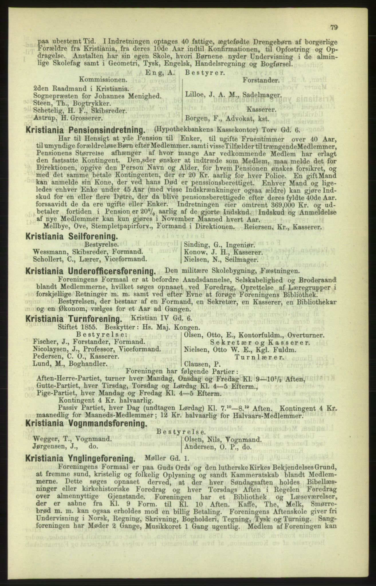 Kristiania/Oslo adressebok, PUBL/-, 1886, s. 79