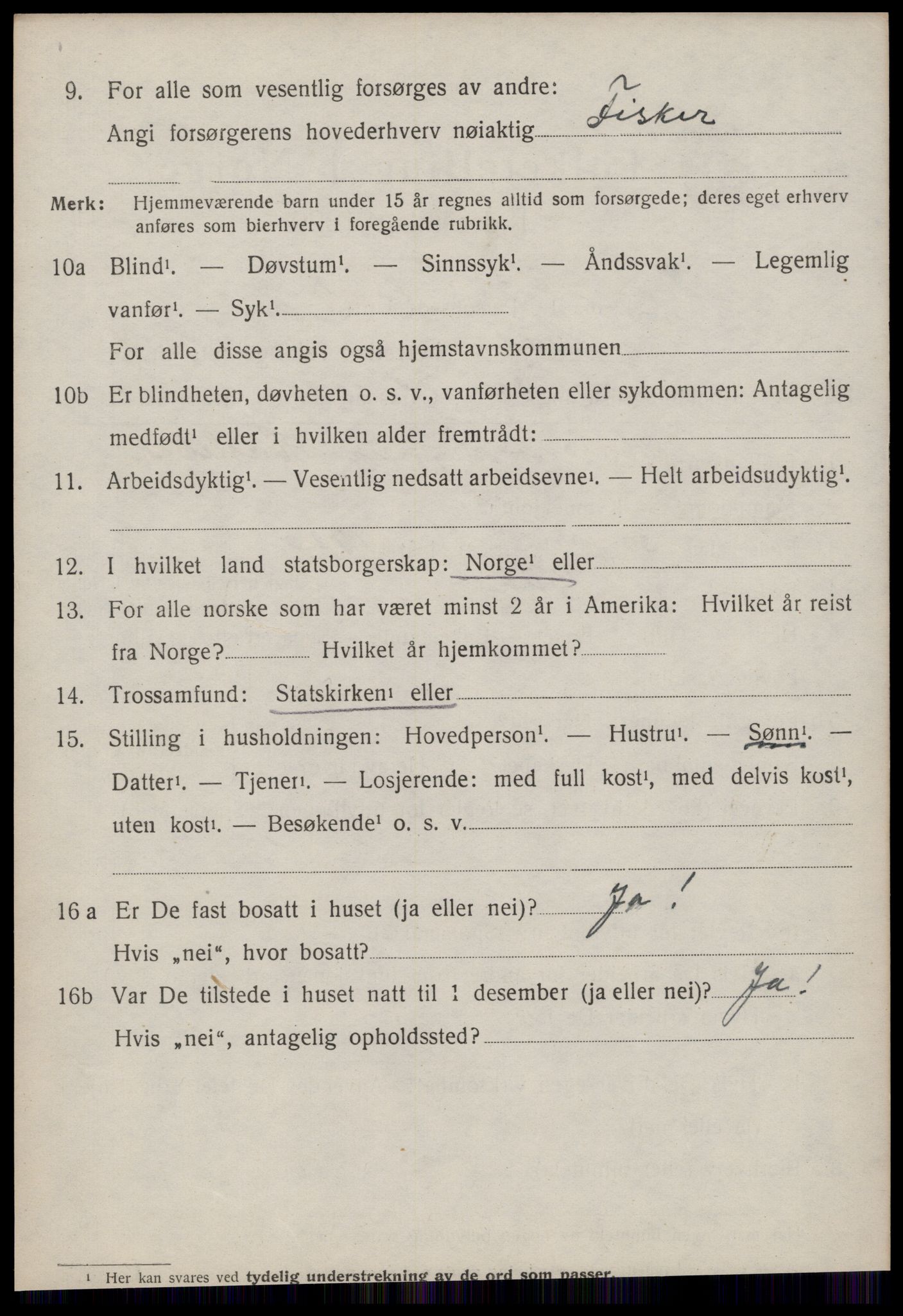 SAT, Folketelling 1920 for 1549 Bud herred, 1920, s. 877