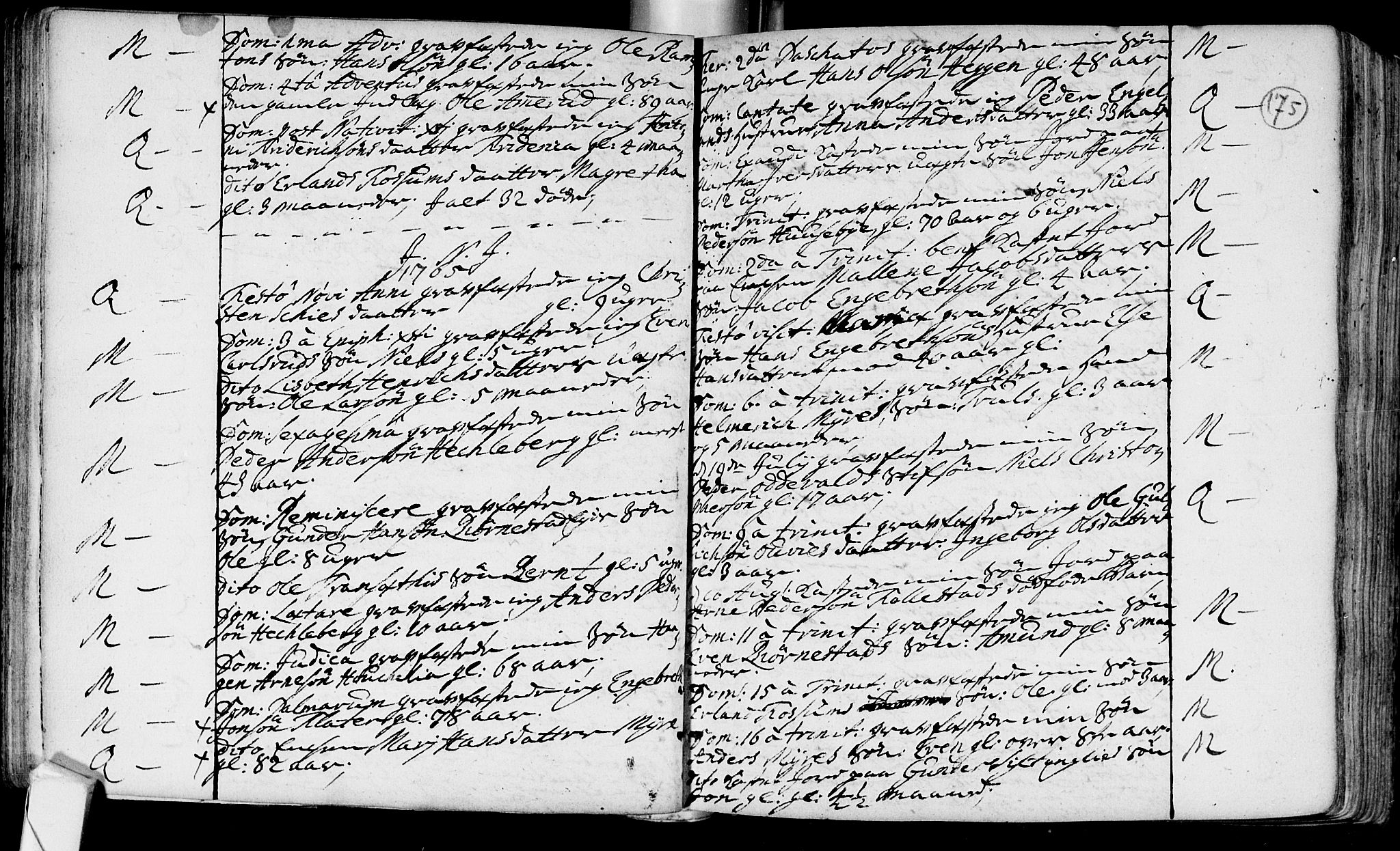 Røyken kirkebøker, SAKO/A-241/F/Fa/L0002: Ministerialbok nr. 2, 1731-1782, s. 175