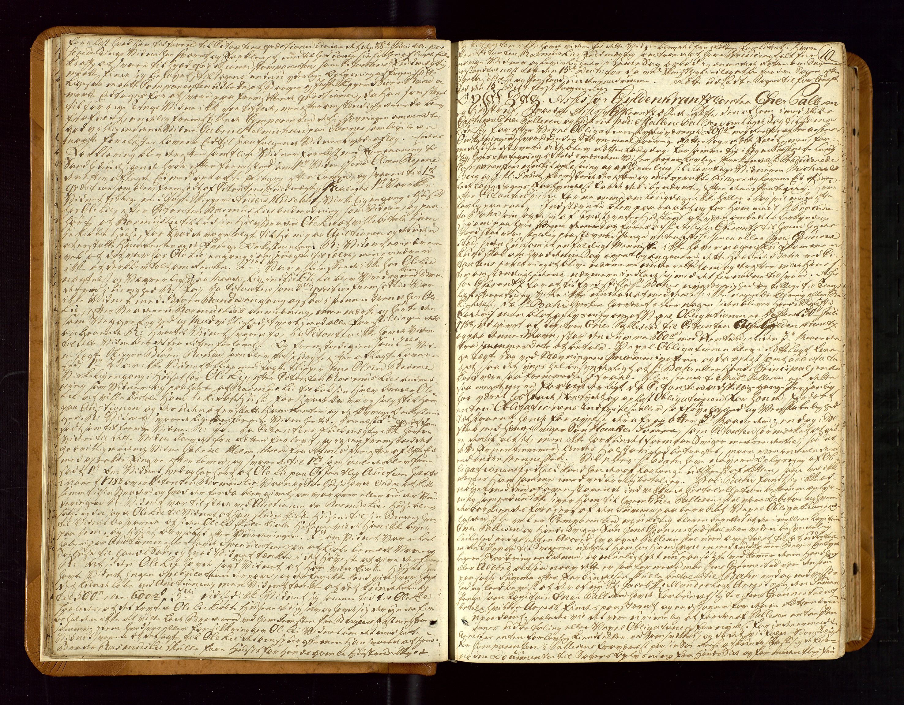 Stavanger byfogd, AV/SAST-A-101408/001/3/30/30BA/L0047: Bytingprotkoll, 1788-1798, s. 9b-10a