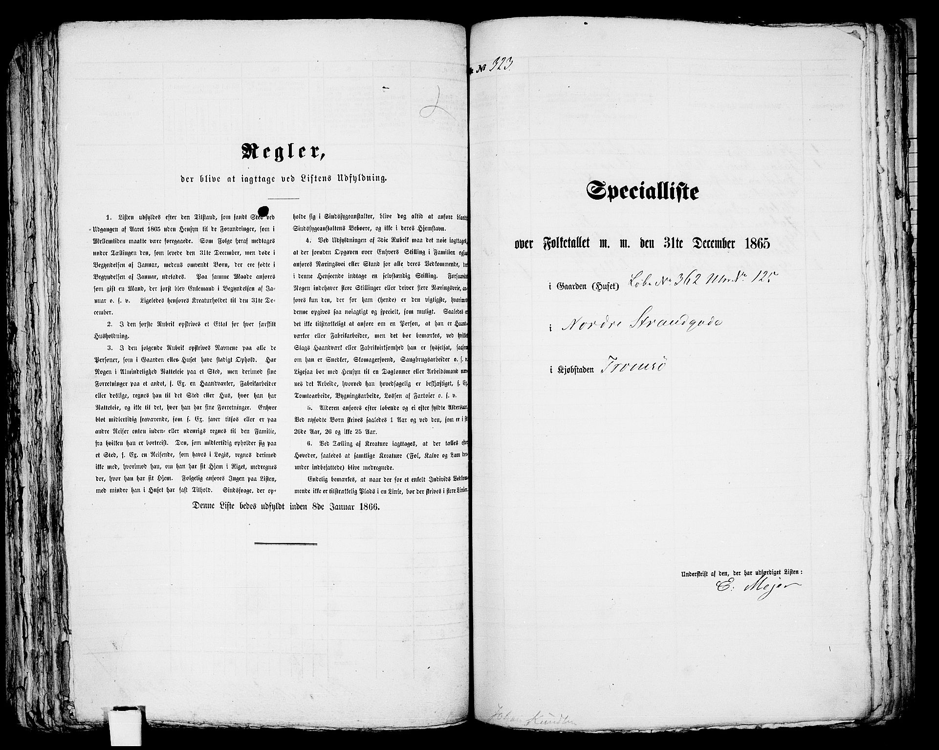 RA, Folketelling 1865 for 1902P Tromsø prestegjeld, 1865, s. 663