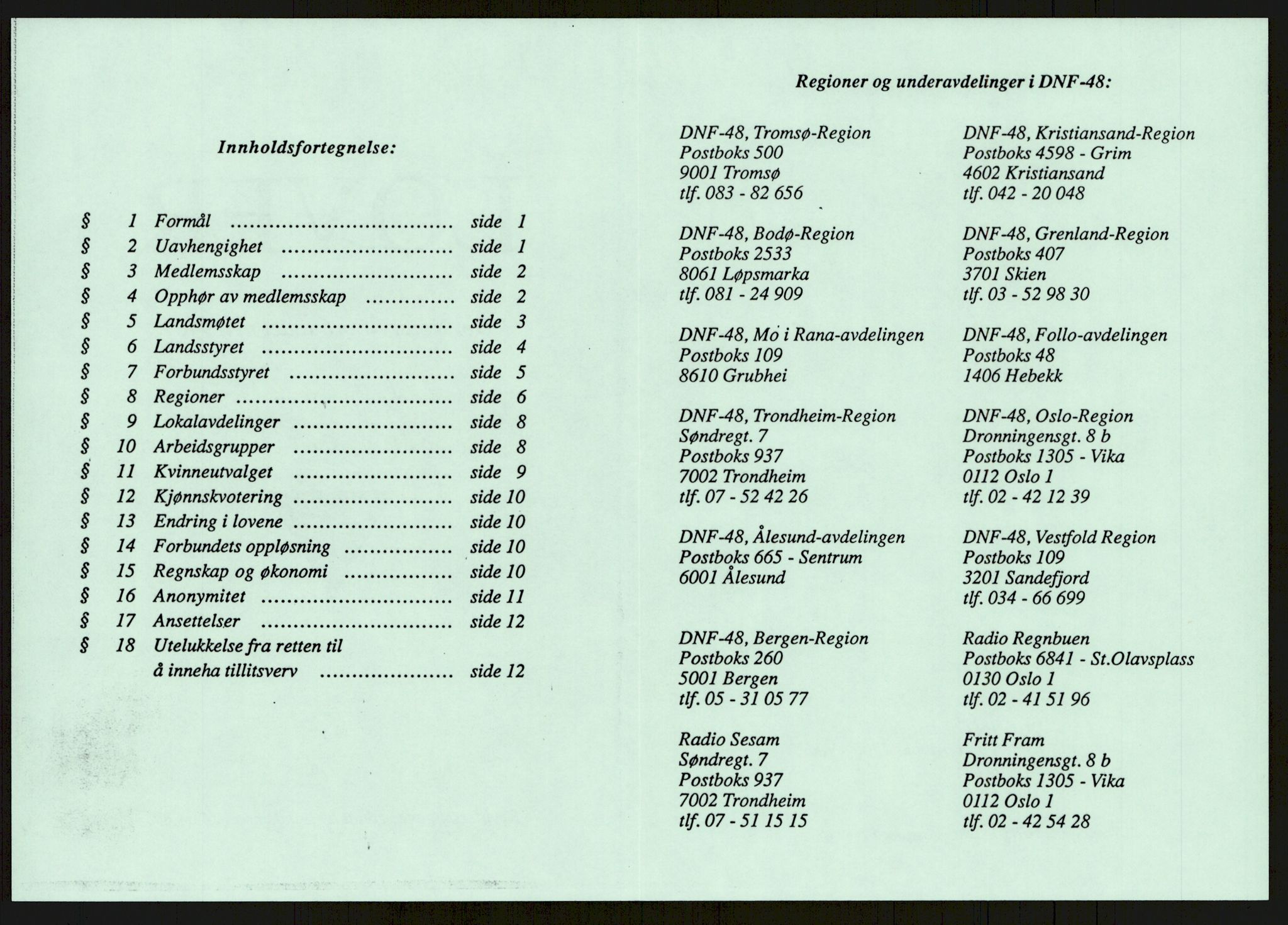 Det Norske Forbundet av 1948/Landsforeningen for Lesbisk og Homofil Frigjøring, AV/RA-PA-1216/A/Ag/L0003: Tillitsvalgte og medlemmer, 1952-1992, s. 625