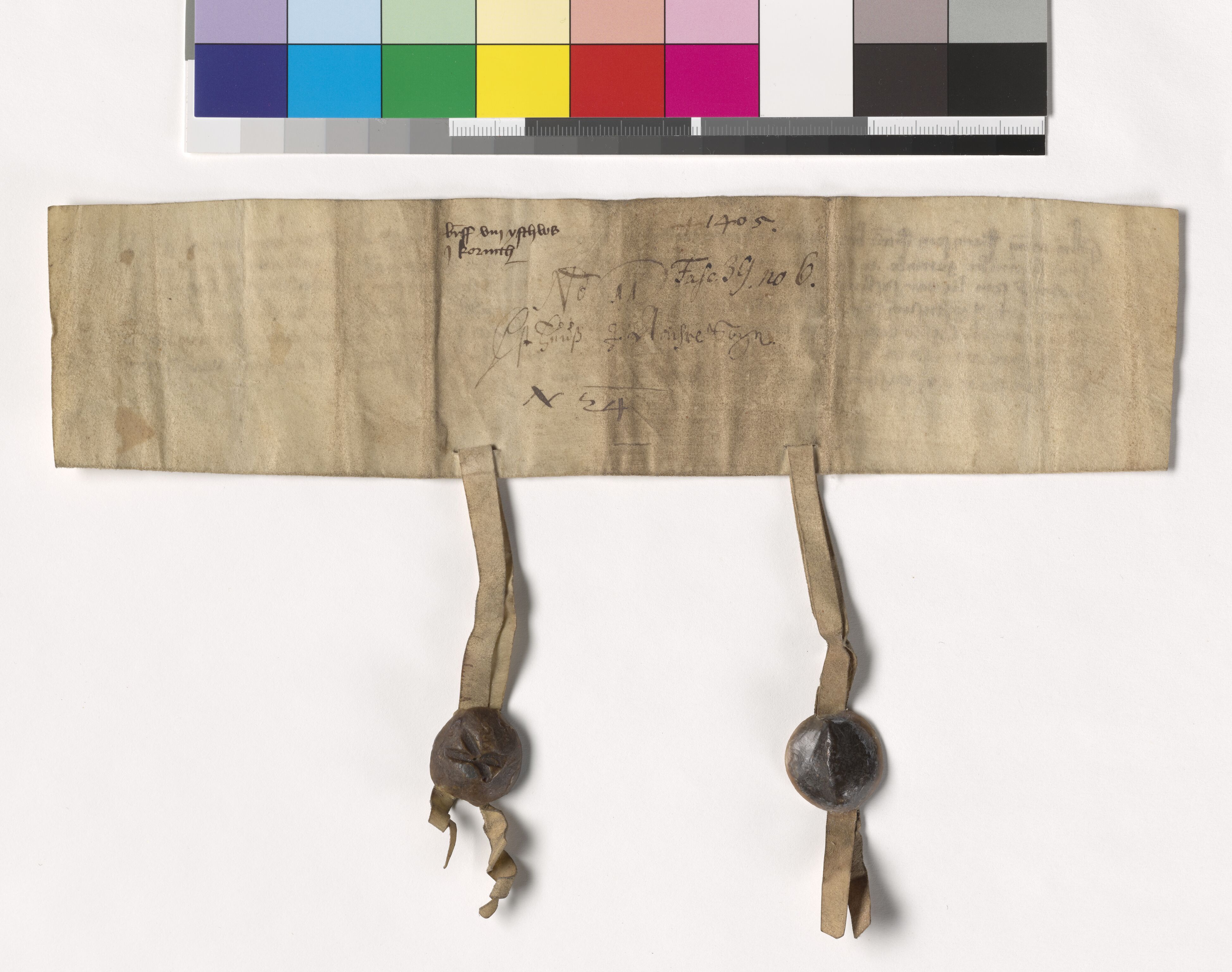 Riksarkivets diplomsamling, AV/RA-EA-5965/F05/L0120: NRA AM fasc. 39 nr. 2-7, 1402-1405, s. 12