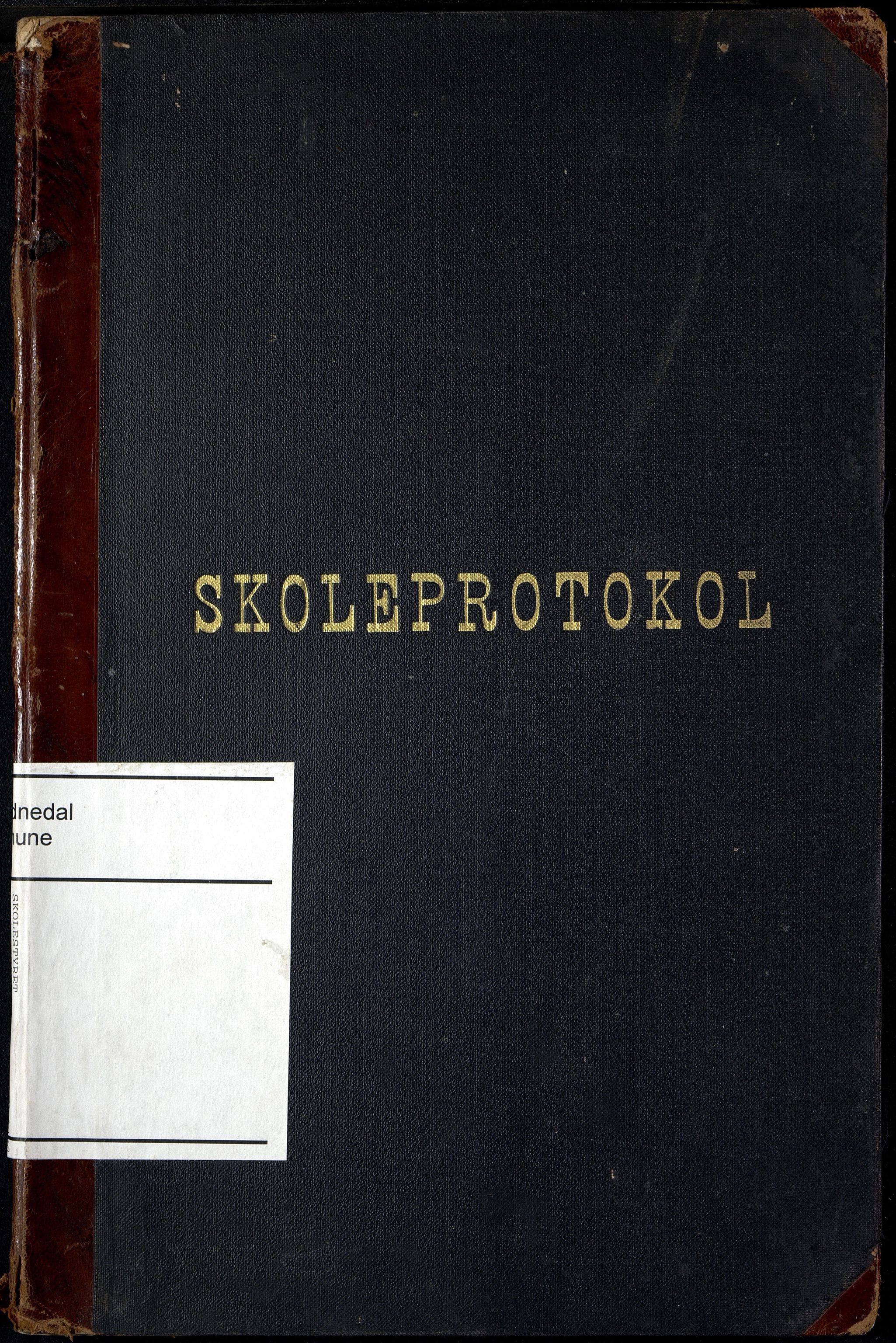 Sør-Audnedal kommune - Moland Skole, ARKSOR/1029SØ557/G/L0002: Skoleprotokoll, 1901-1911