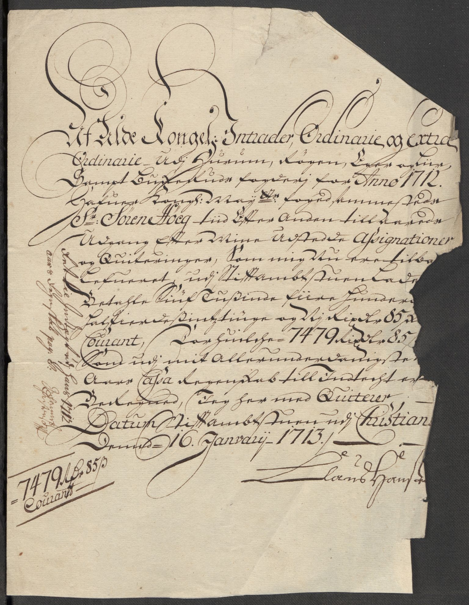 Rentekammeret inntil 1814, Reviderte regnskaper, Fogderegnskap, AV/RA-EA-4092/R31/L1707: Fogderegnskap Hurum, Røyken, Eiker, Lier og Buskerud, 1712, s. 326