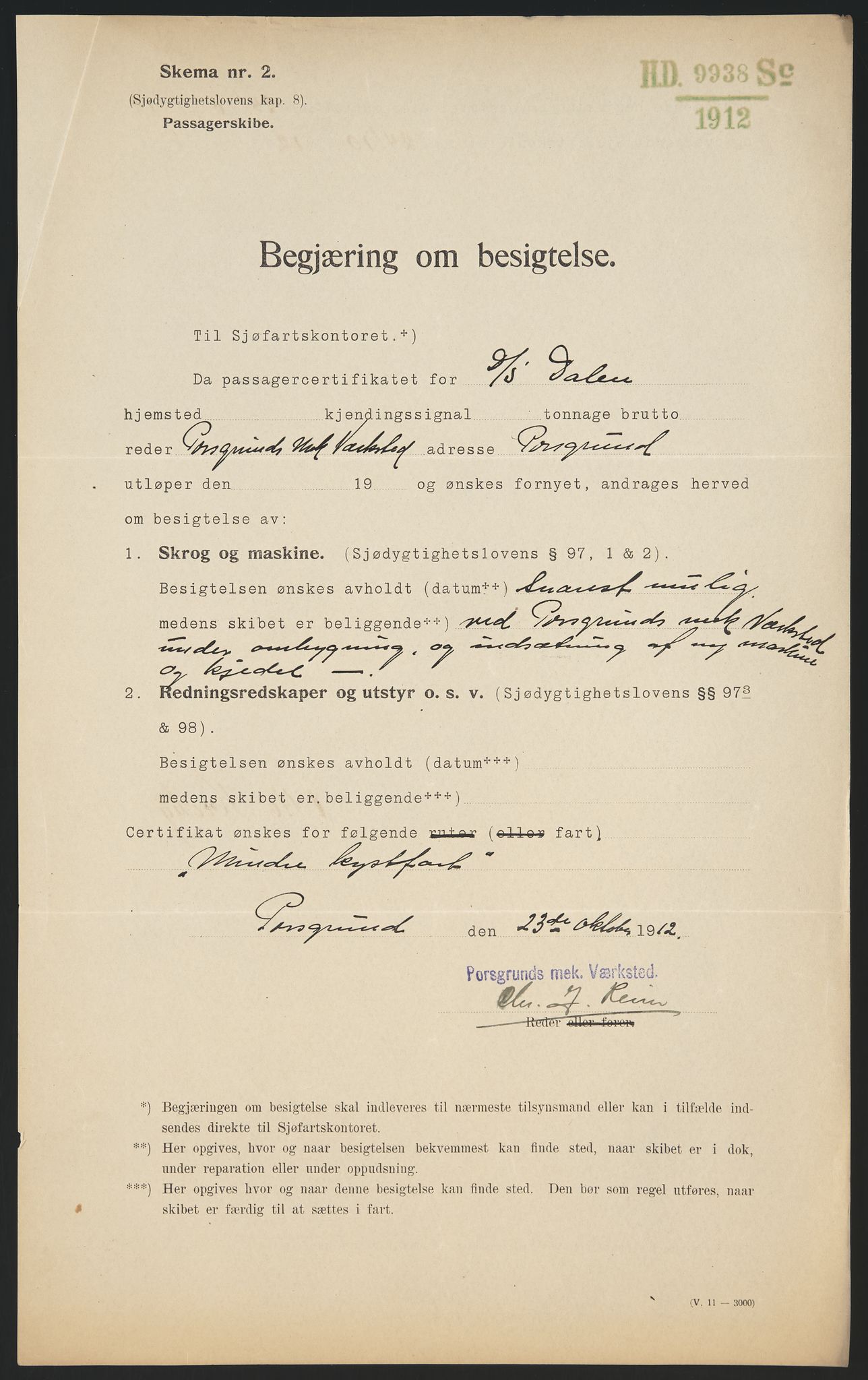 Sjøfartsdirektoratet med forløpere, skipsmapper slettede skip, RA/S-4998/F/Fa/L0228: --, 1860-1927, s. 556