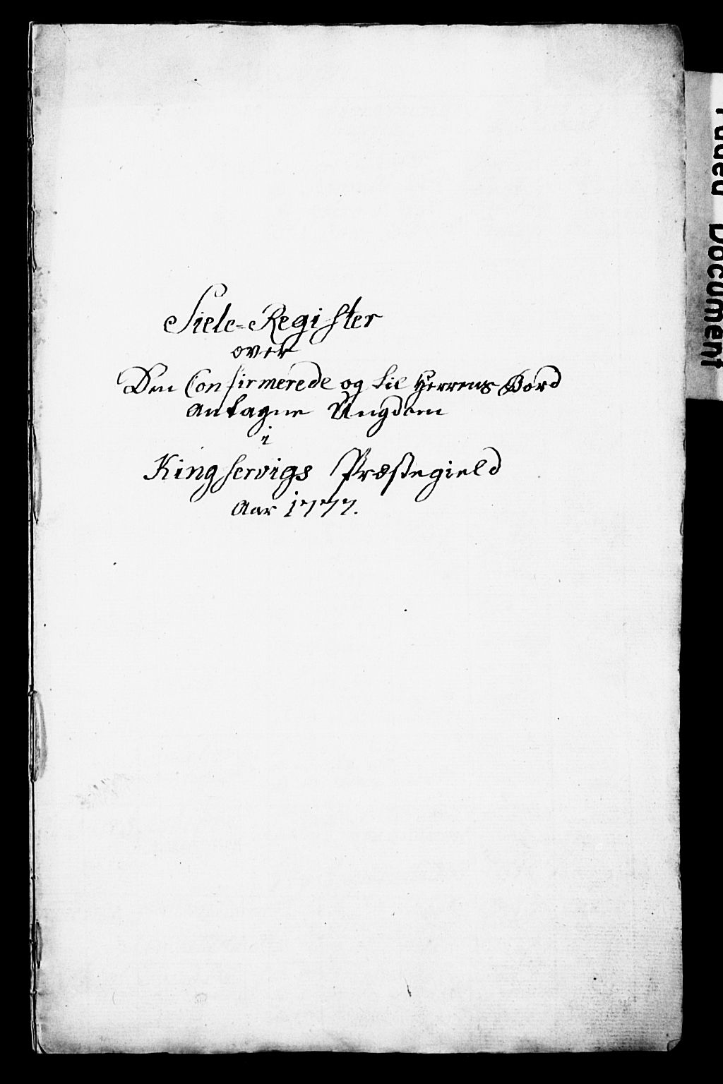 Bjørgvin biskop, SAB/A-5601/Hc/L0001: Manntalslister frå Søndre Bergenhus amt, 1777