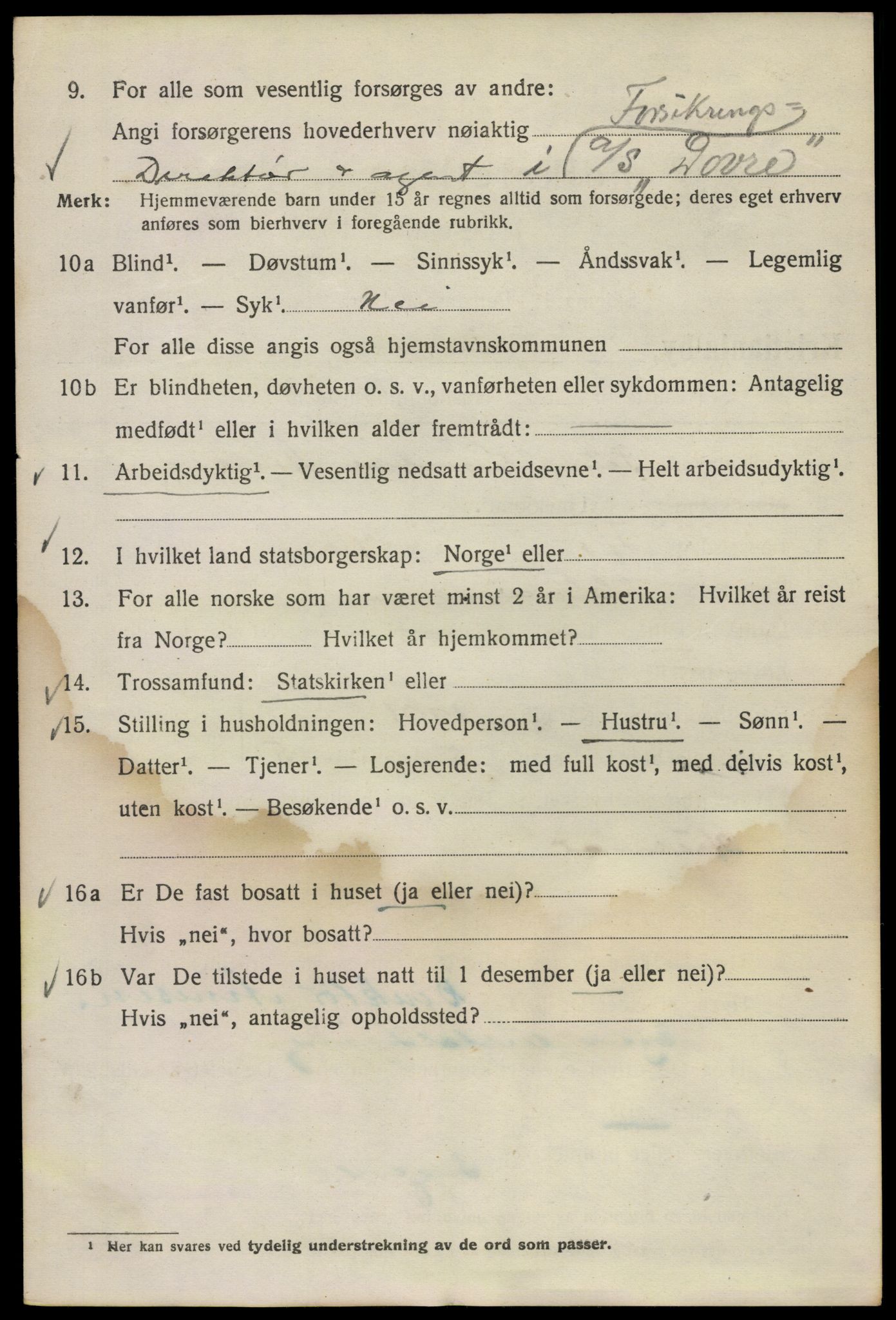 SAO, Folketelling 1920 for 0301 Kristiania kjøpstad, 1920, s. 366942