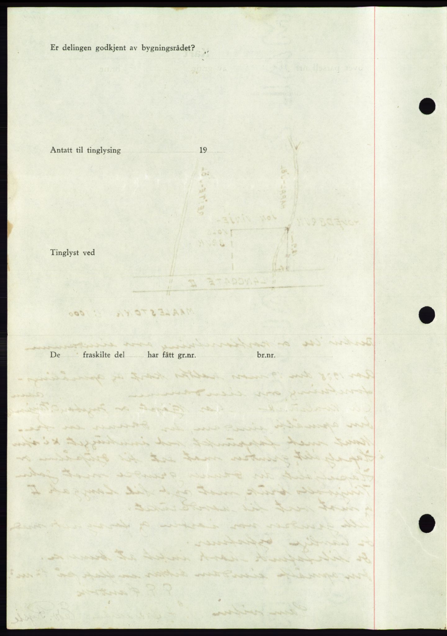 Søre Sunnmøre sorenskriveri, AV/SAT-A-4122/1/2/2C/L0065: Pantebok nr. 59, 1938-1938, Dagboknr: 1026/1938