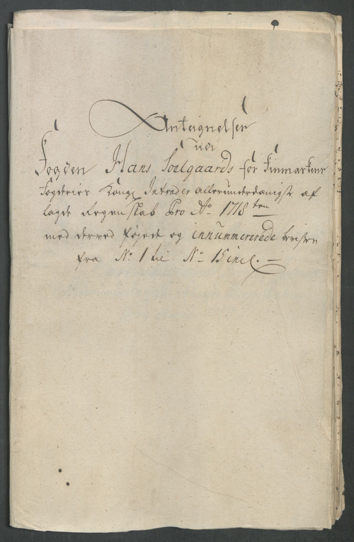 Rentekammeret inntil 1814, Reviderte regnskaper, Fogderegnskap, AV/RA-EA-4092/R69/L4857: Fogderegnskap Finnmark/Vardøhus, 1716-1718, s. 580