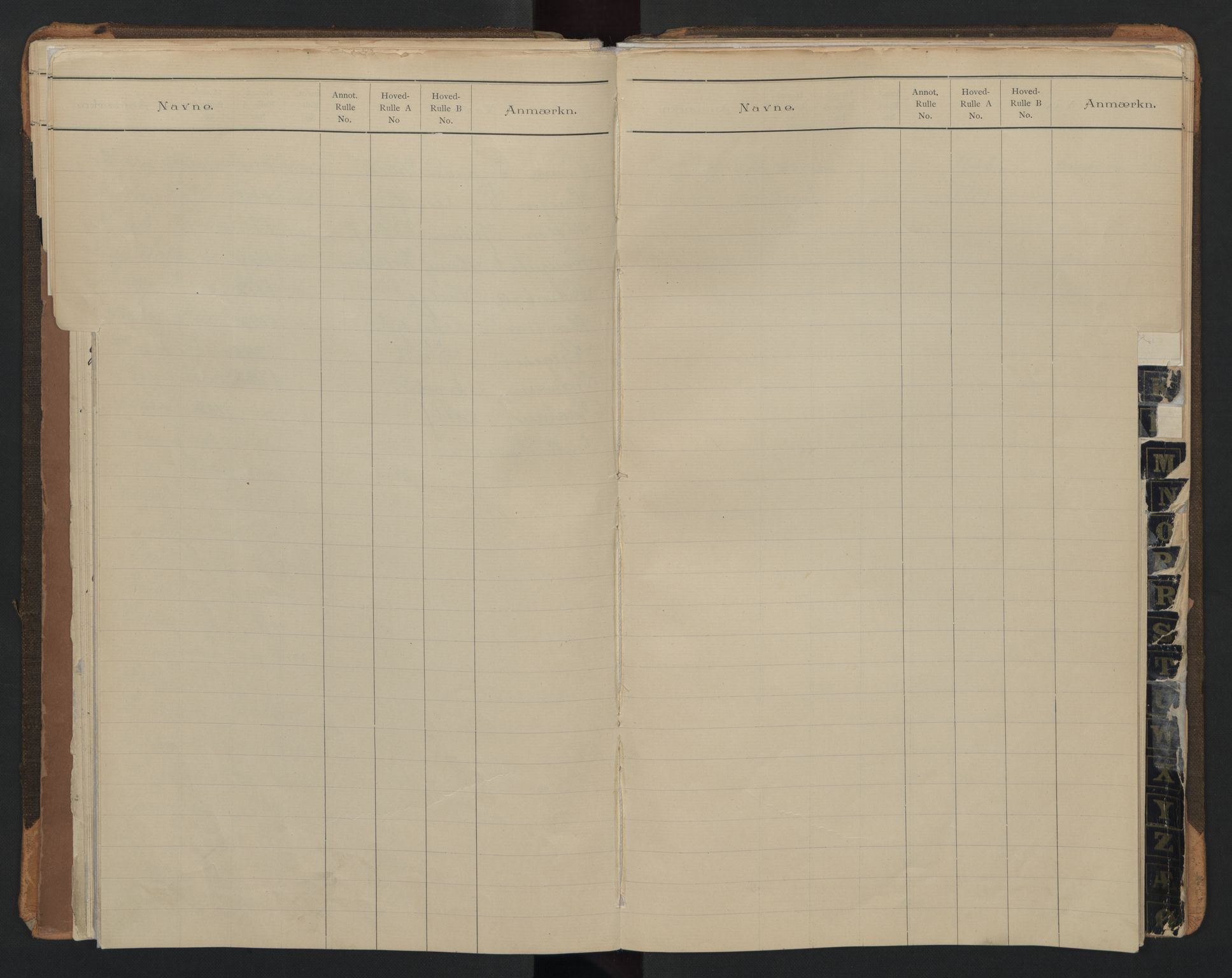 Holmestrand innrulleringskontor, AV/SAKO-A-1151/G/Ga/L0001: Register, 1868-1948, s. 25