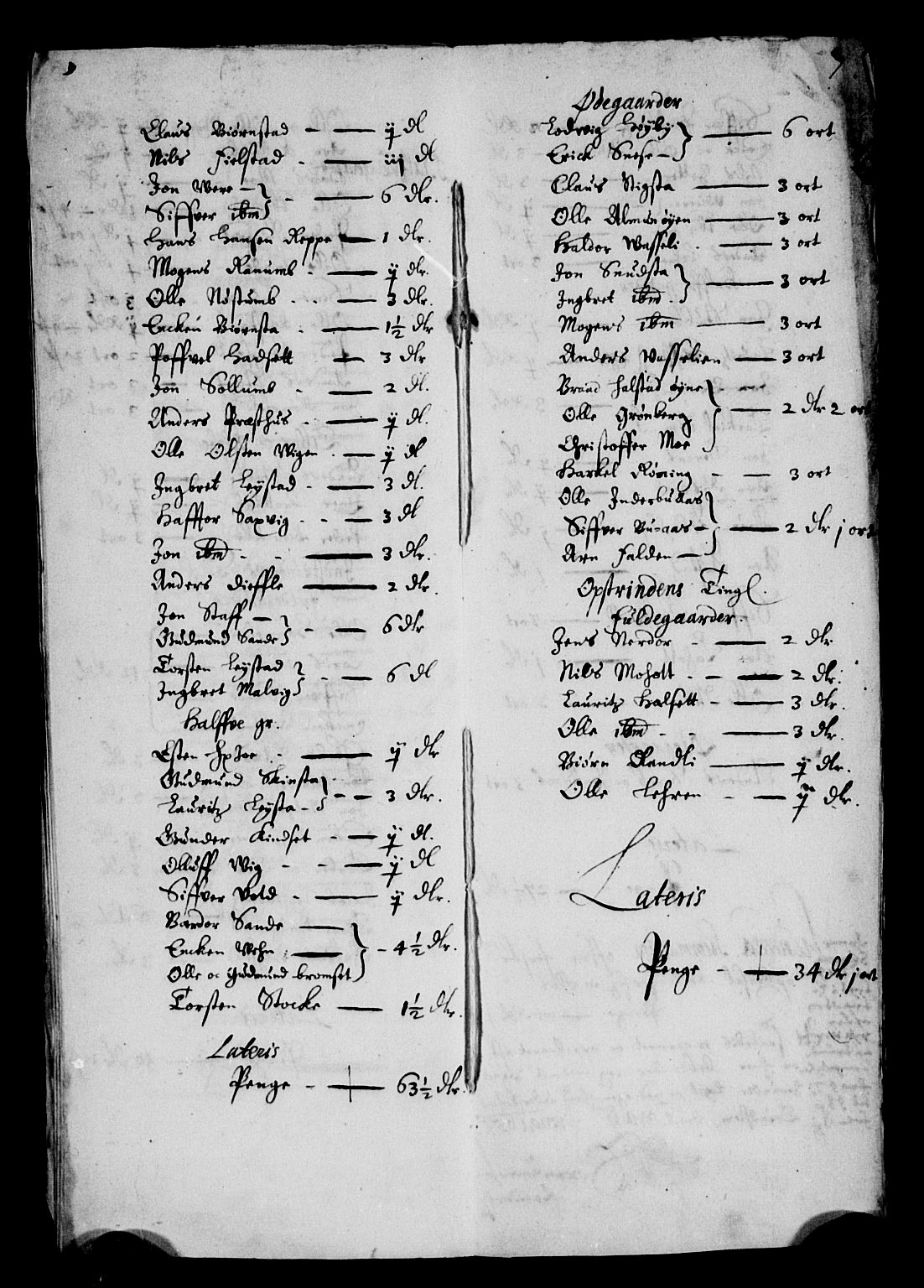 Rentekammeret inntil 1814, Reviderte regnskaper, Lensregnskaper, AV/RA-EA-5023/R/Rb/Rbw/L0132: Trondheim len, 1657-1658