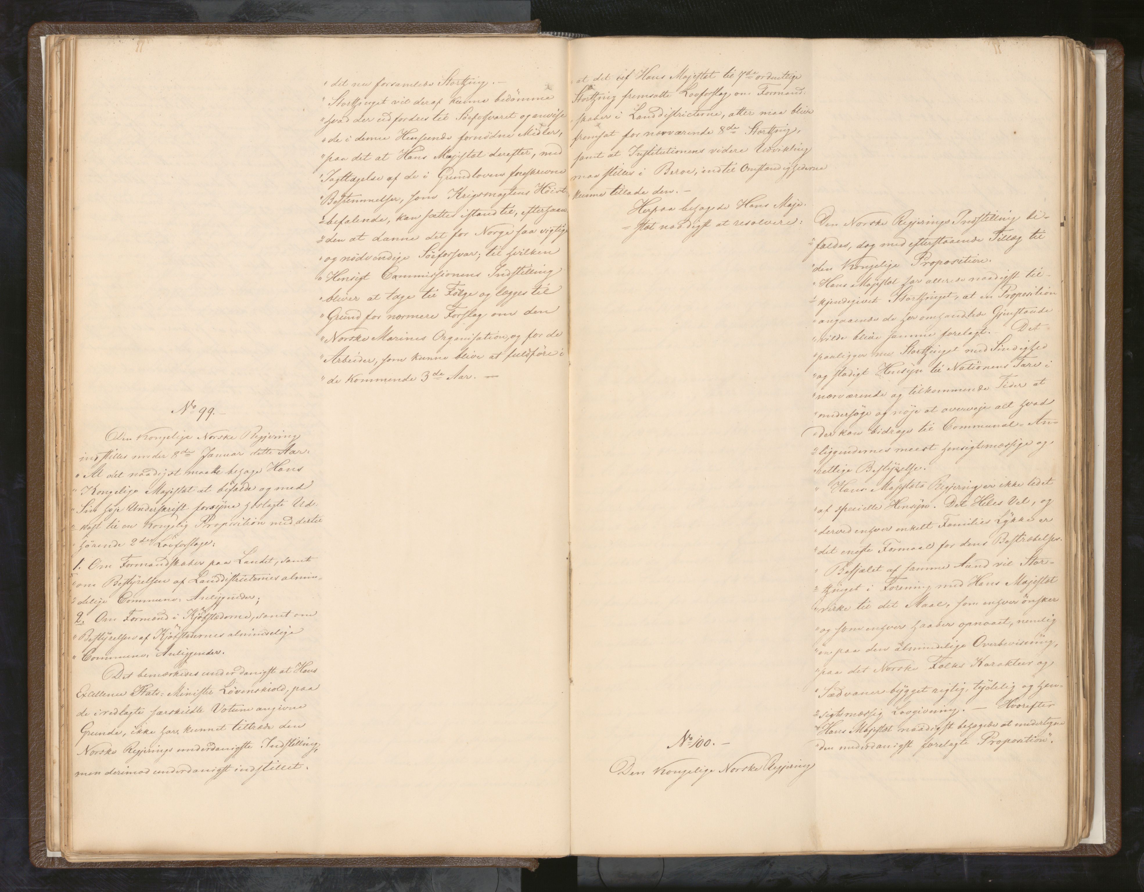 Statsrådssekretariatet, AV/RA-S-1001/A/Ab/L0042: Kgl. res. nr. 1-631, 1. halvår, 1836
