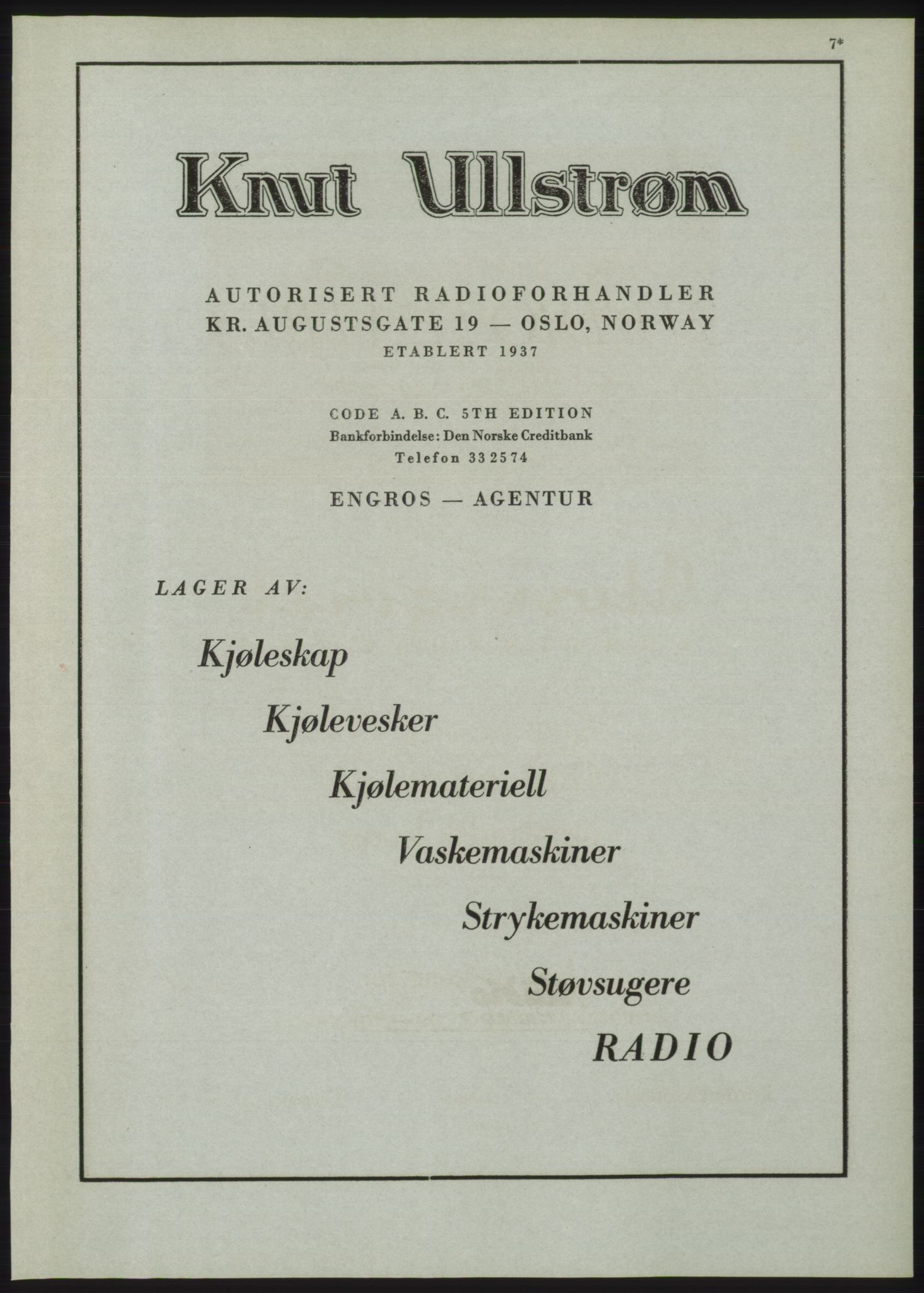 Kristiania/Oslo adressebok, PUBL/-, 1948