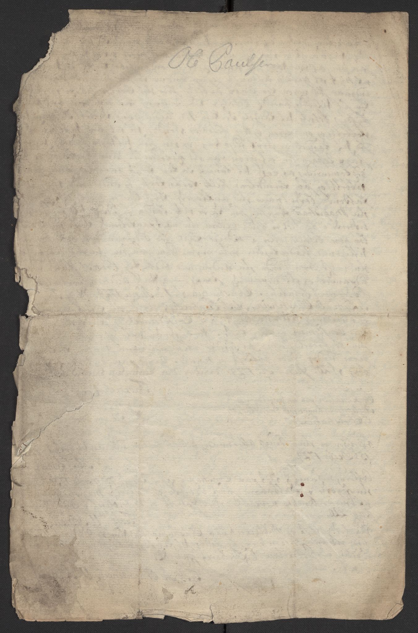 Oslo politidistrikt, SAO/A-10085/D/Da/L0001: Innkomne brev, pro memoria m.v., 1729-1779, s. 4