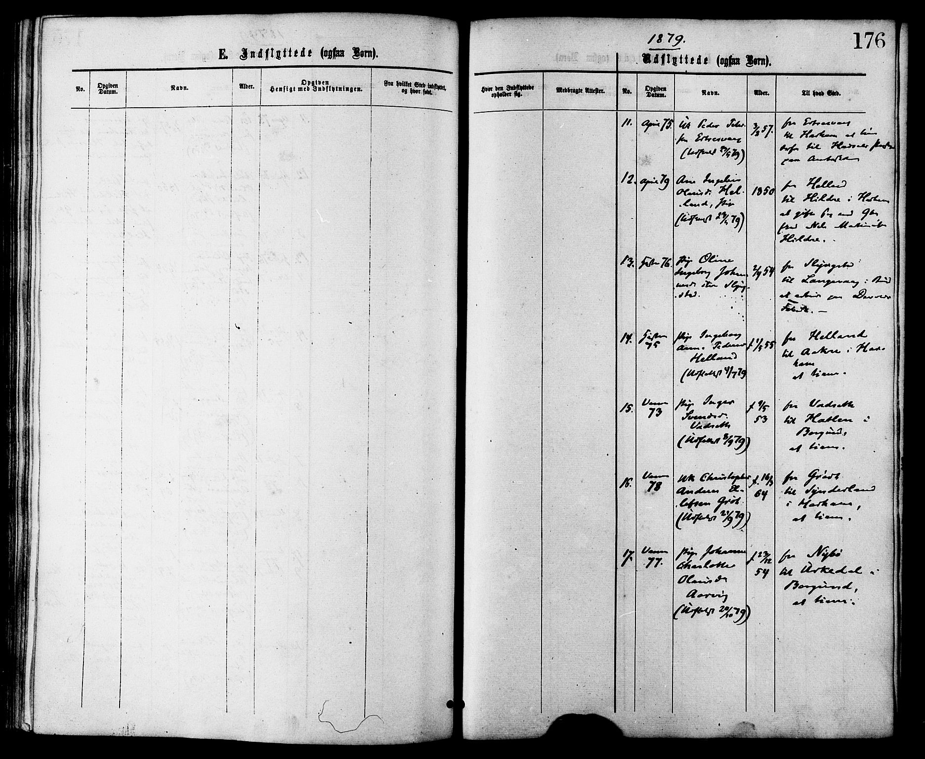 Ministerialprotokoller, klokkerbøker og fødselsregistre - Møre og Romsdal, AV/SAT-A-1454/525/L0373: Ministerialbok nr. 525A03, 1864-1879, s. 176