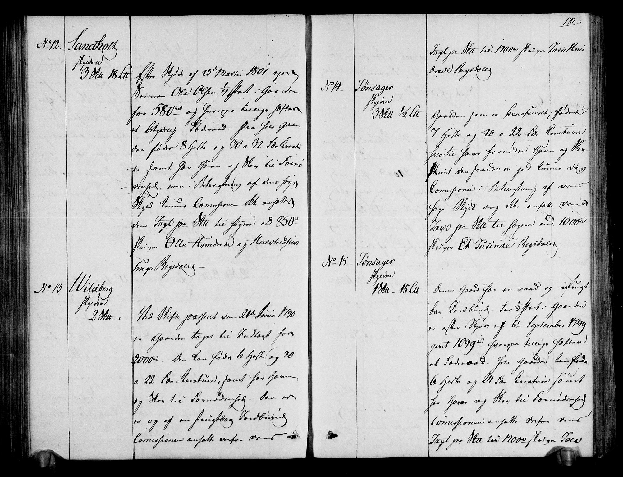Rentekammeret inntil 1814, Realistisk ordnet avdeling, AV/RA-EA-4070/N/Ne/Nea/L0019: Øvre Romerike fogderi. Deliberasjonsprotokoll, 1803, s. 171