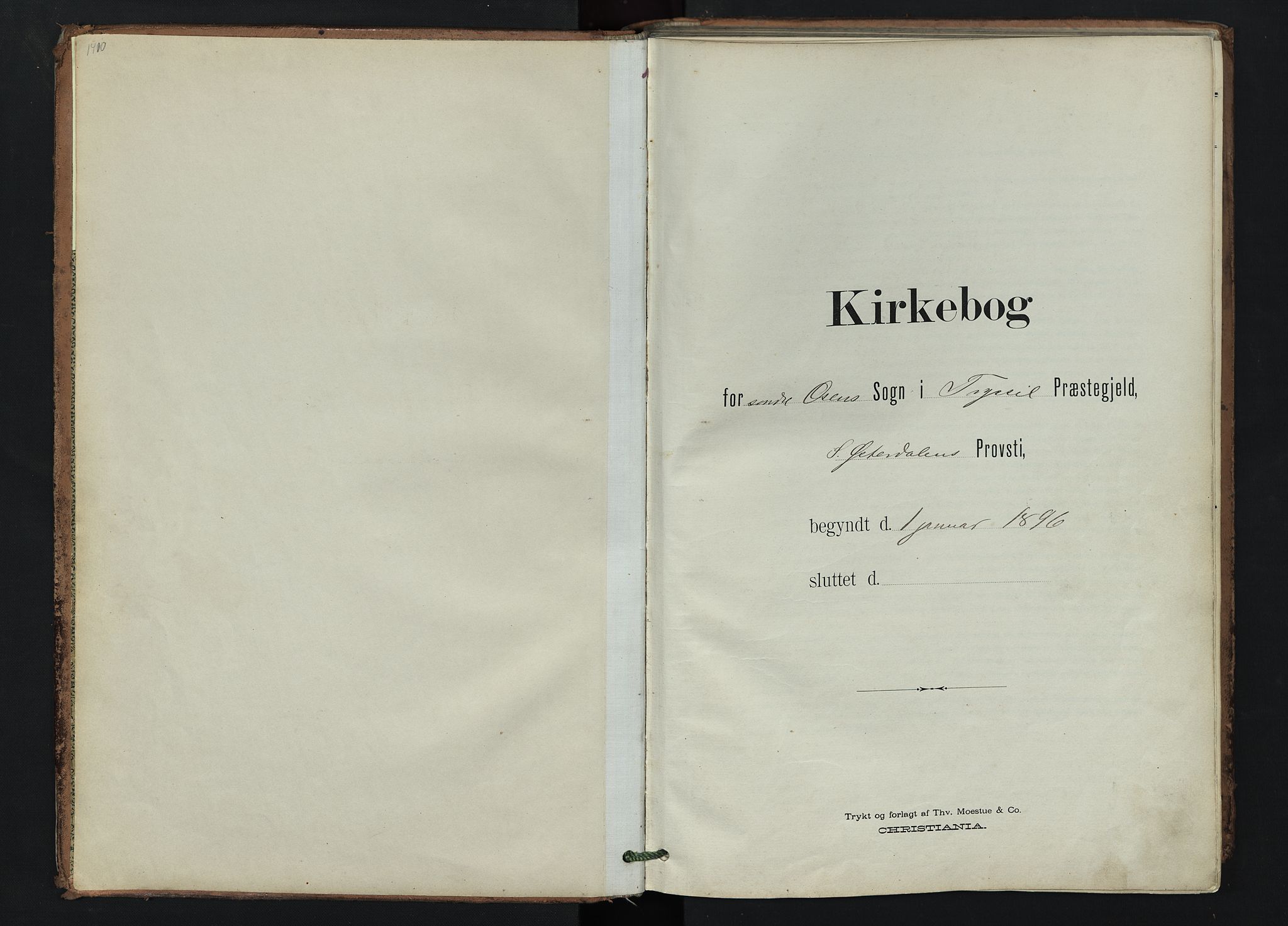 Trysil prestekontor, AV/SAH-PREST-046/H/Ha/Hab/L0007: Klokkerbok nr. 7, 1896-1948