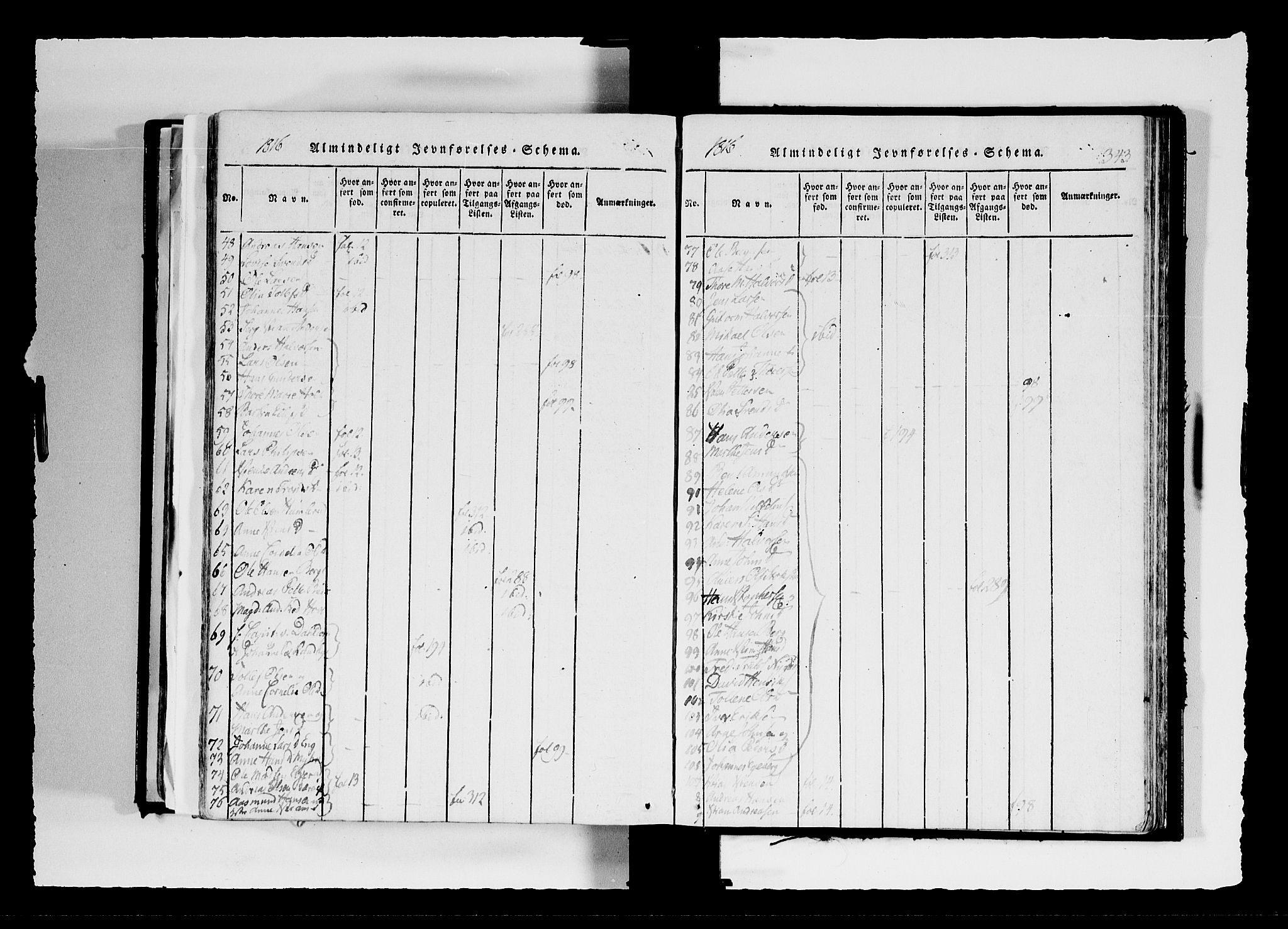 Hobøl prestekontor Kirkebøker, AV/SAO-A-2002/F/Fa/L0002: Ministerialbok nr. I 2, 1814-1841, s. 343