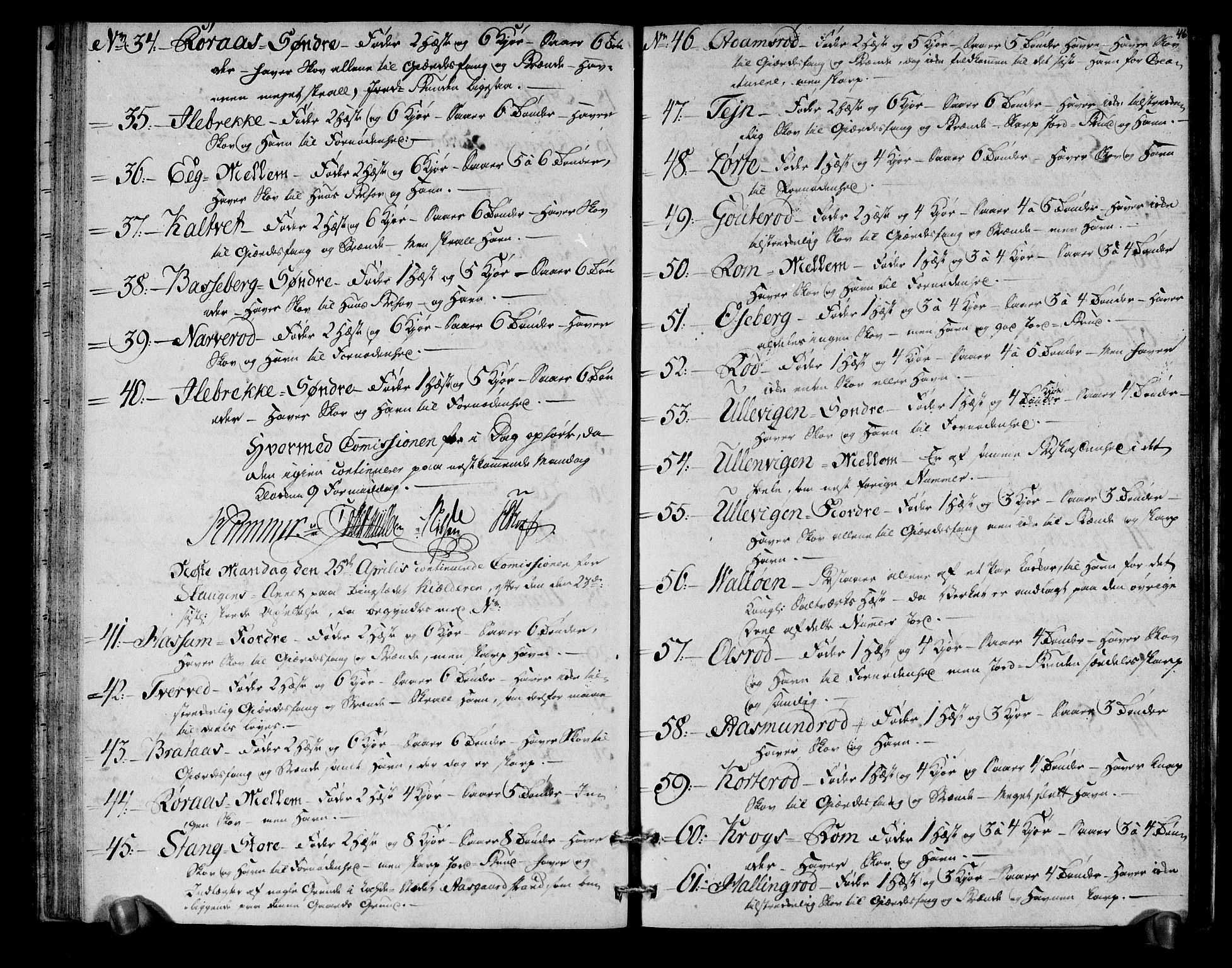 Rentekammeret inntil 1814, Realistisk ordnet avdeling, AV/RA-EA-4070/N/Ne/Nea/L0172: Jarlsberg grevskap. Deliberasjonsprotokoll, 1803, s. 49