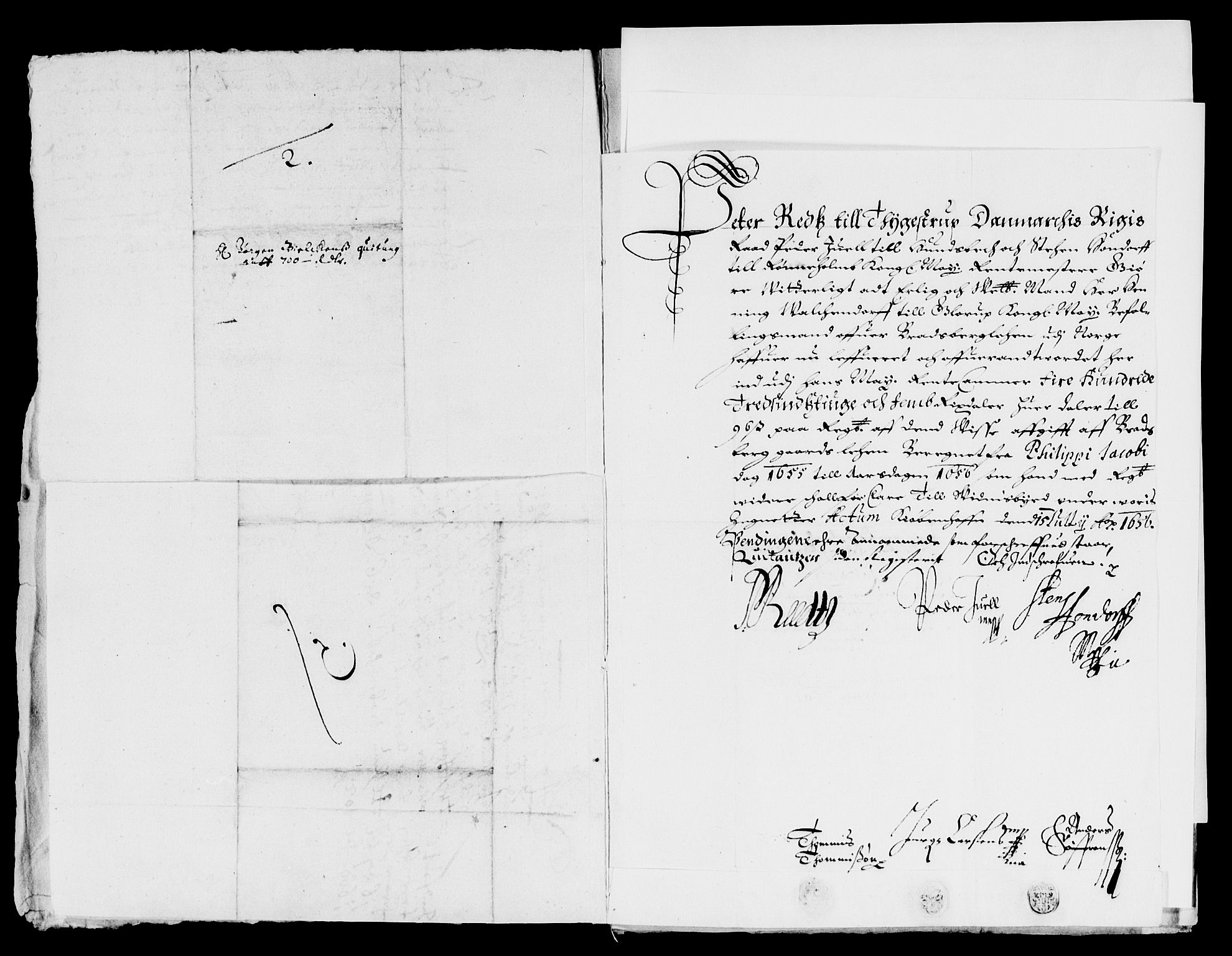 Rentekammeret inntil 1814, Reviderte regnskaper, Lensregnskaper, AV/RA-EA-5023/R/Rb/Rbp/L0041: Bratsberg len, 1654-1656