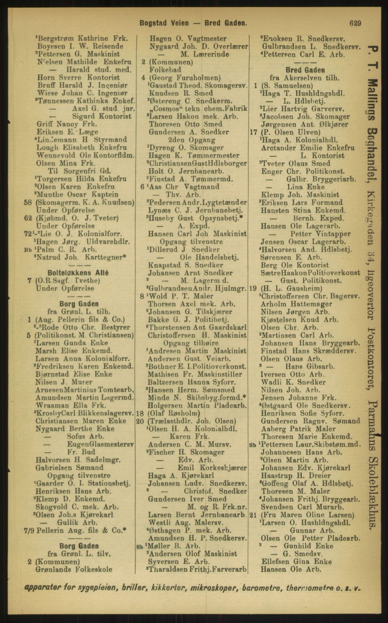 Kristiania/Oslo adressebok, PUBL/-, 1897, s. 629
