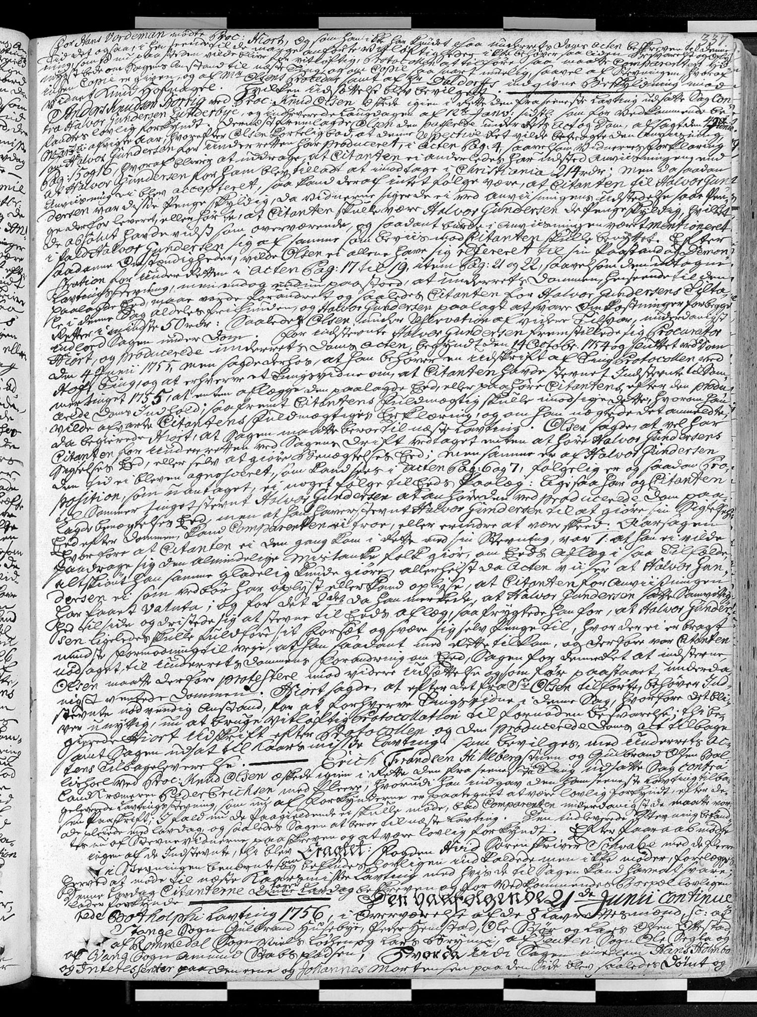 Oplandenes lagstol, SAH/LAGSTOL-001/G/Gb/L0007: Tingbok, 1752-1765