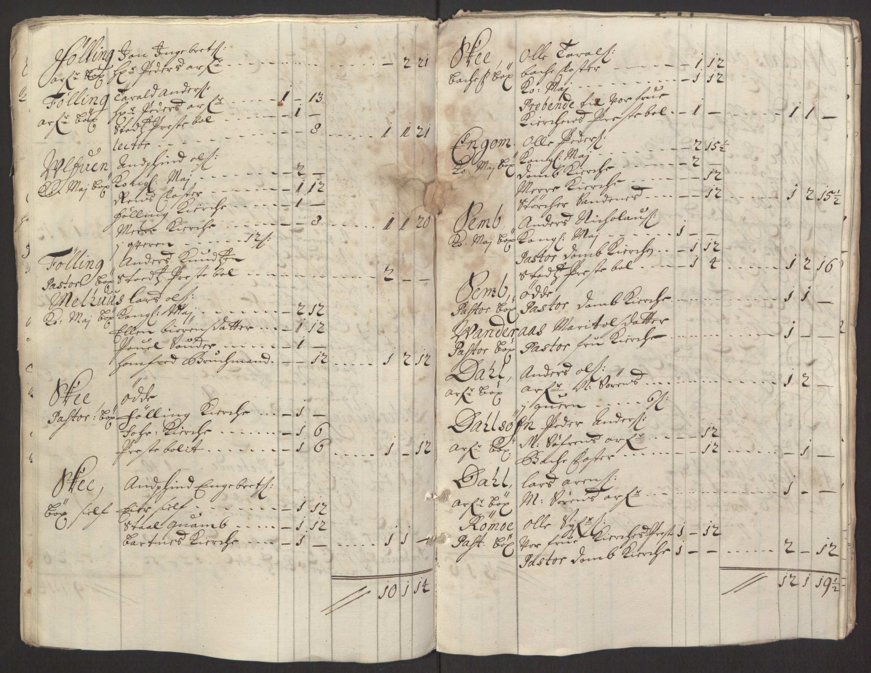 Rentekammeret inntil 1814, Reviderte regnskaper, Fogderegnskap, AV/RA-EA-4092/R63/L4308: Fogderegnskap Inderøy, 1692-1694, s. 31
