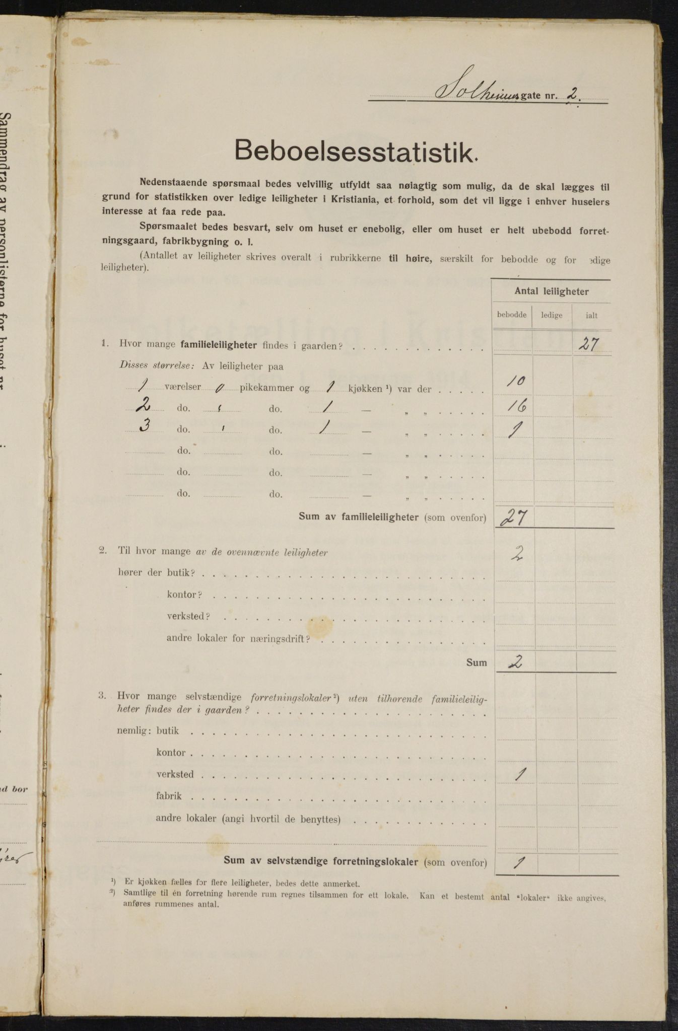 OBA, Kommunal folketelling 1.2.1914 for Kristiania, 1914, s. 99389