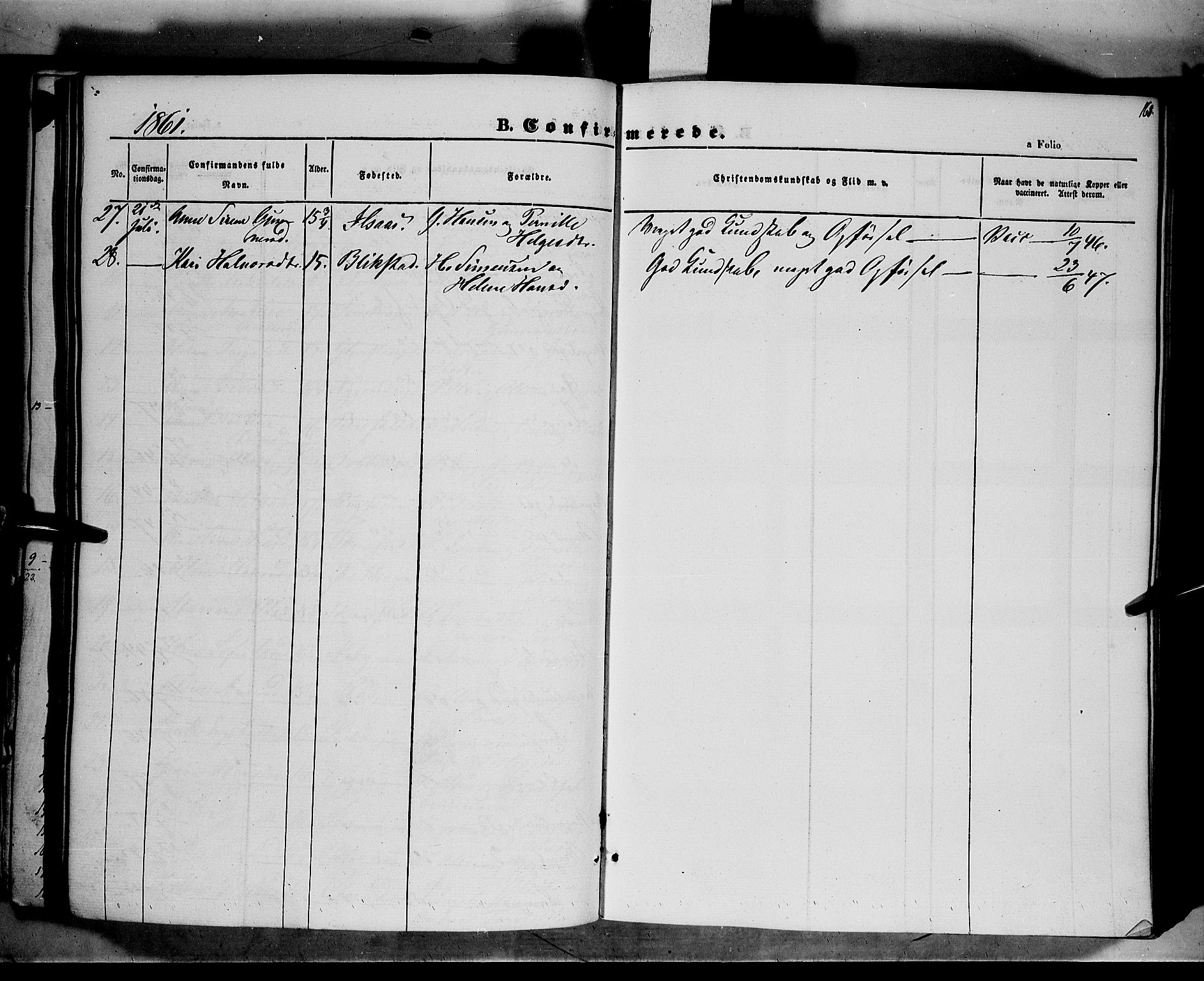 Åmot prestekontor, Hedmark, SAH/PREST-056/H/Ha/Haa/L0006: Ministerialbok nr. 6, 1842-1861, s. 168