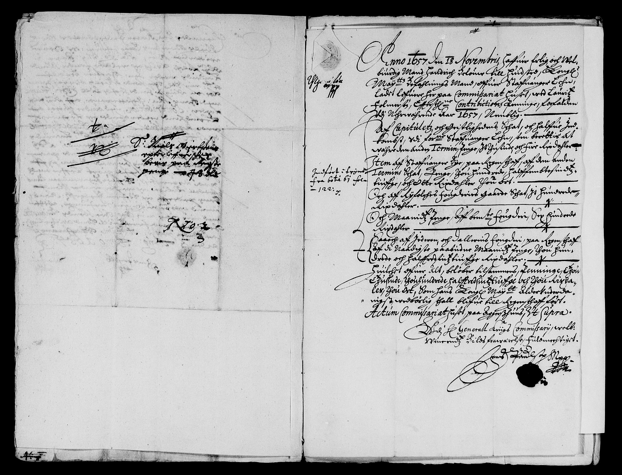 Rentekammeret inntil 1814, Reviderte regnskaper, Lensregnskaper, AV/RA-EA-5023/R/Rb/Rbs/L0040: Stavanger len, 1657-1660