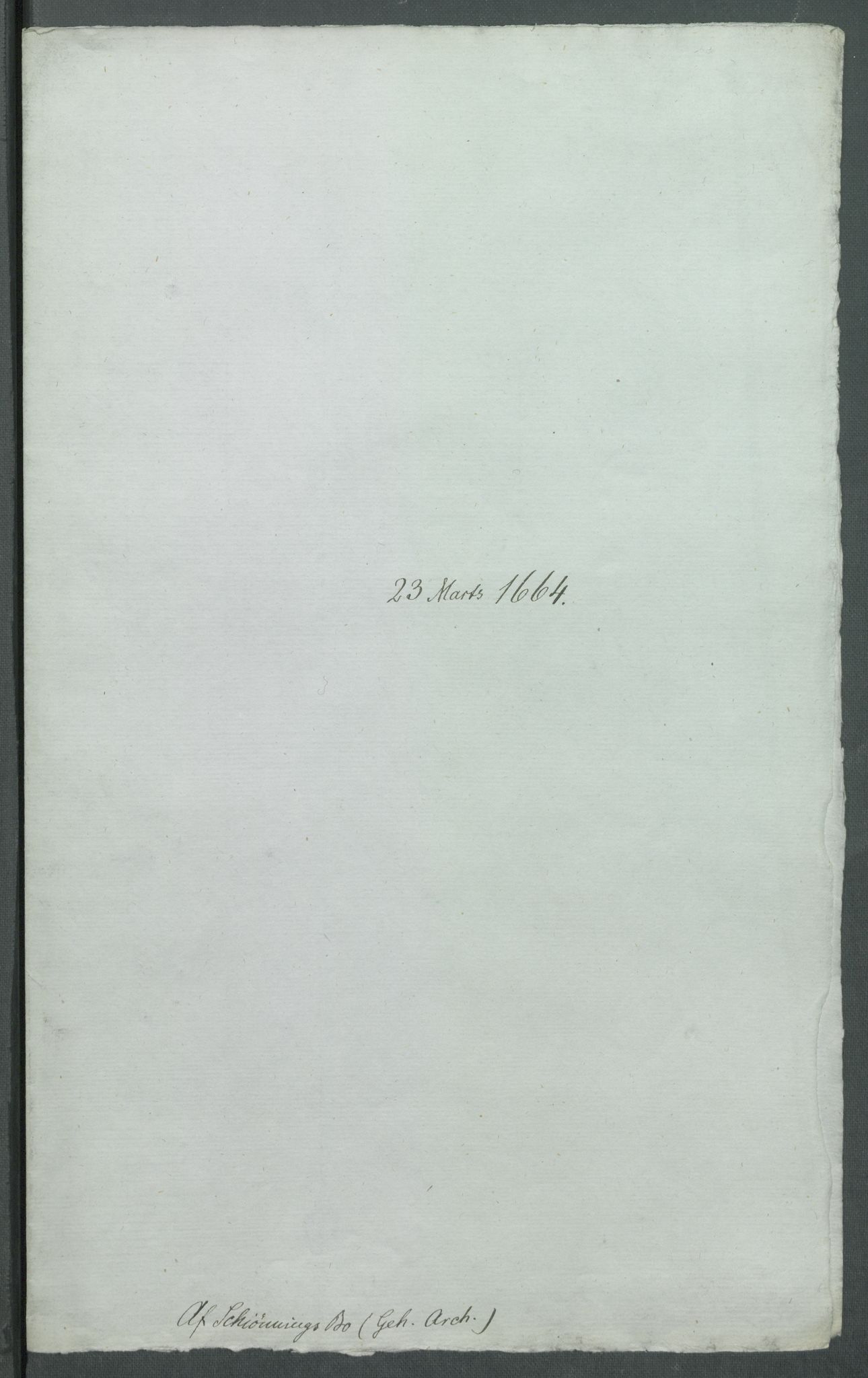 Riksarkivets diplomsamling, AV/RA-EA-5965/F02/L0170: Dokumenter, 1664-1666, s. 20