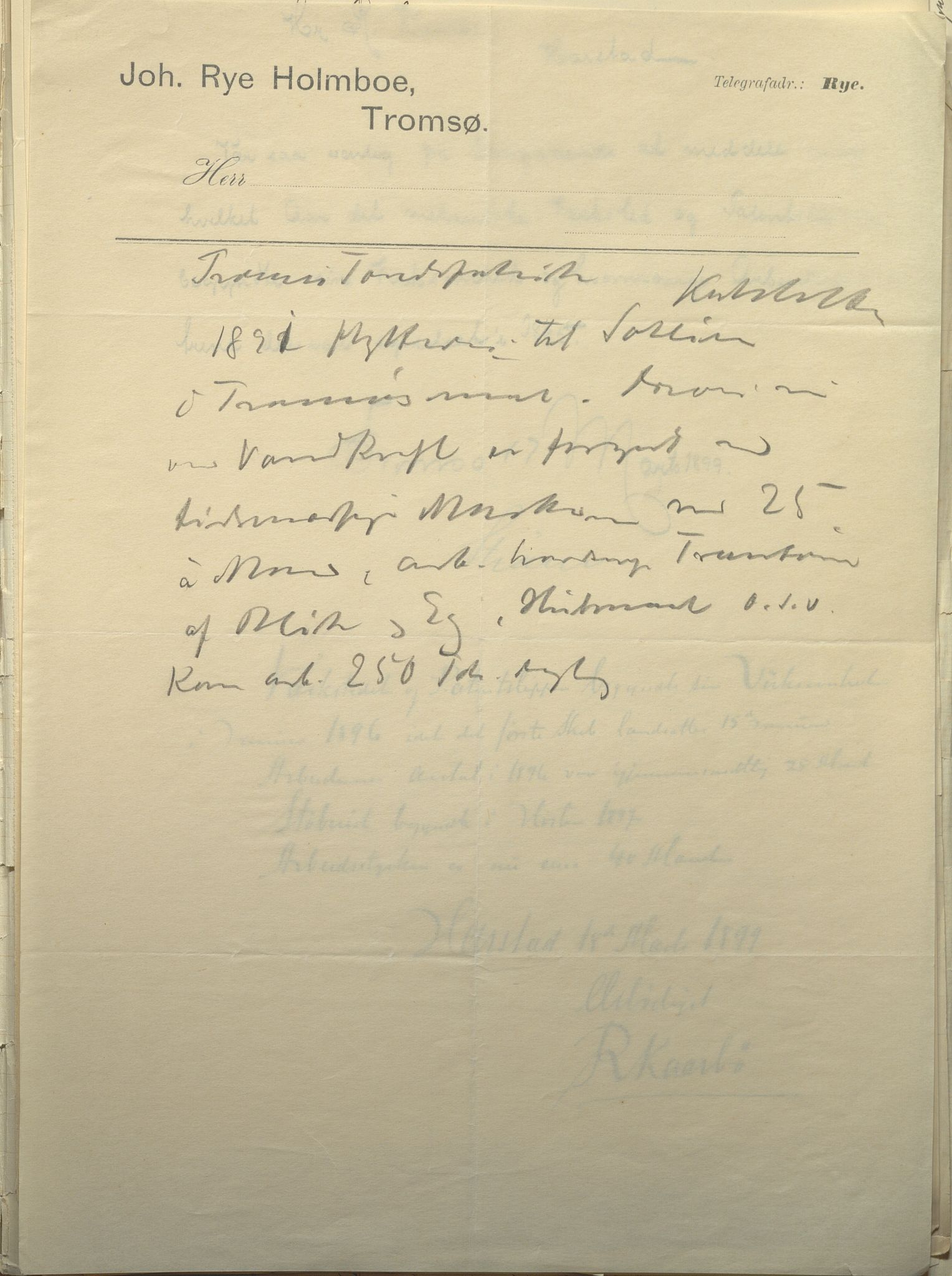 Fylkesmannen i Troms, AV/SATØ-S-0001/A7.25.1/L2072: Femårsberetninger, 1891-1900, s. 32