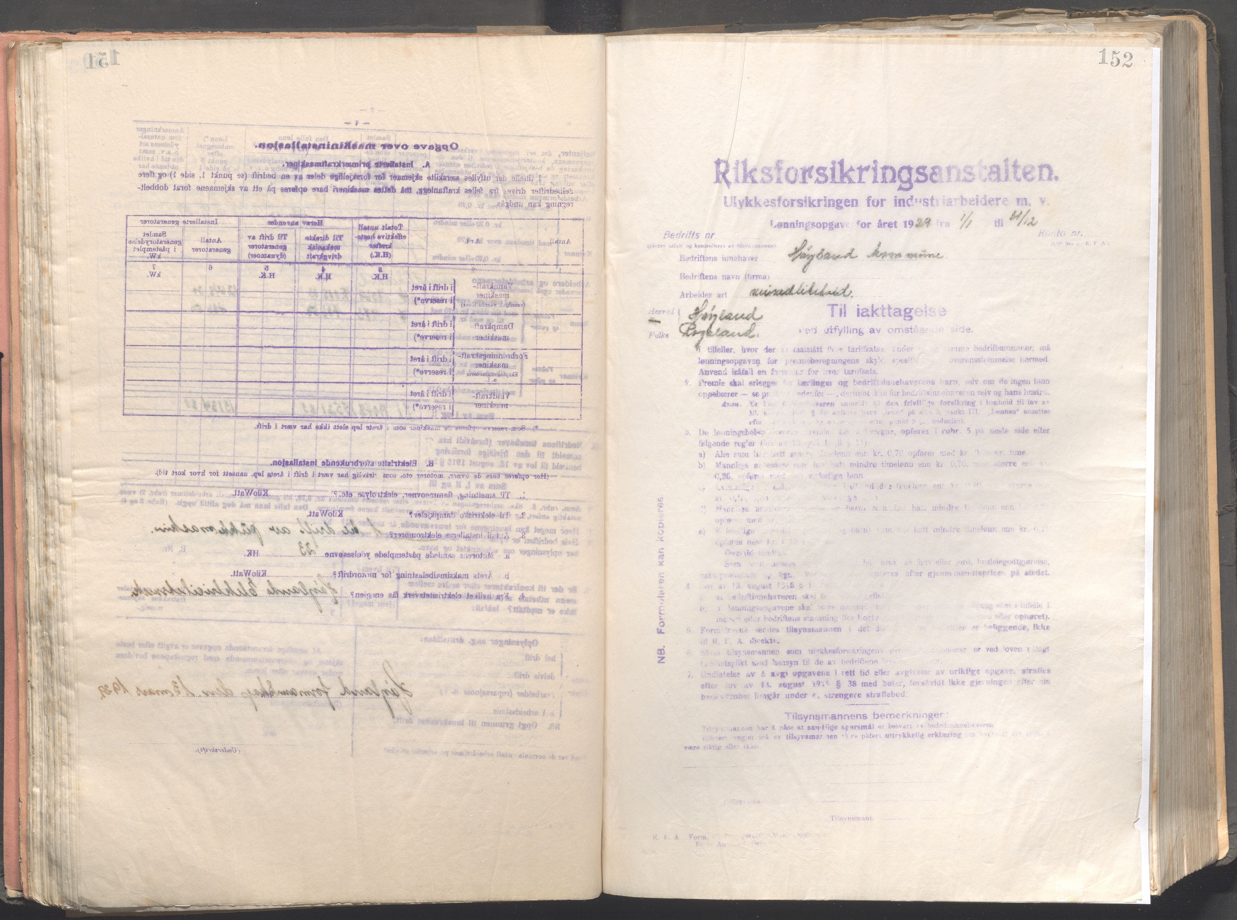 Høyland kommune - Formannskapet, IKAR/K-100046/B/L0004: Kopibok, 1916-1917, s. 152