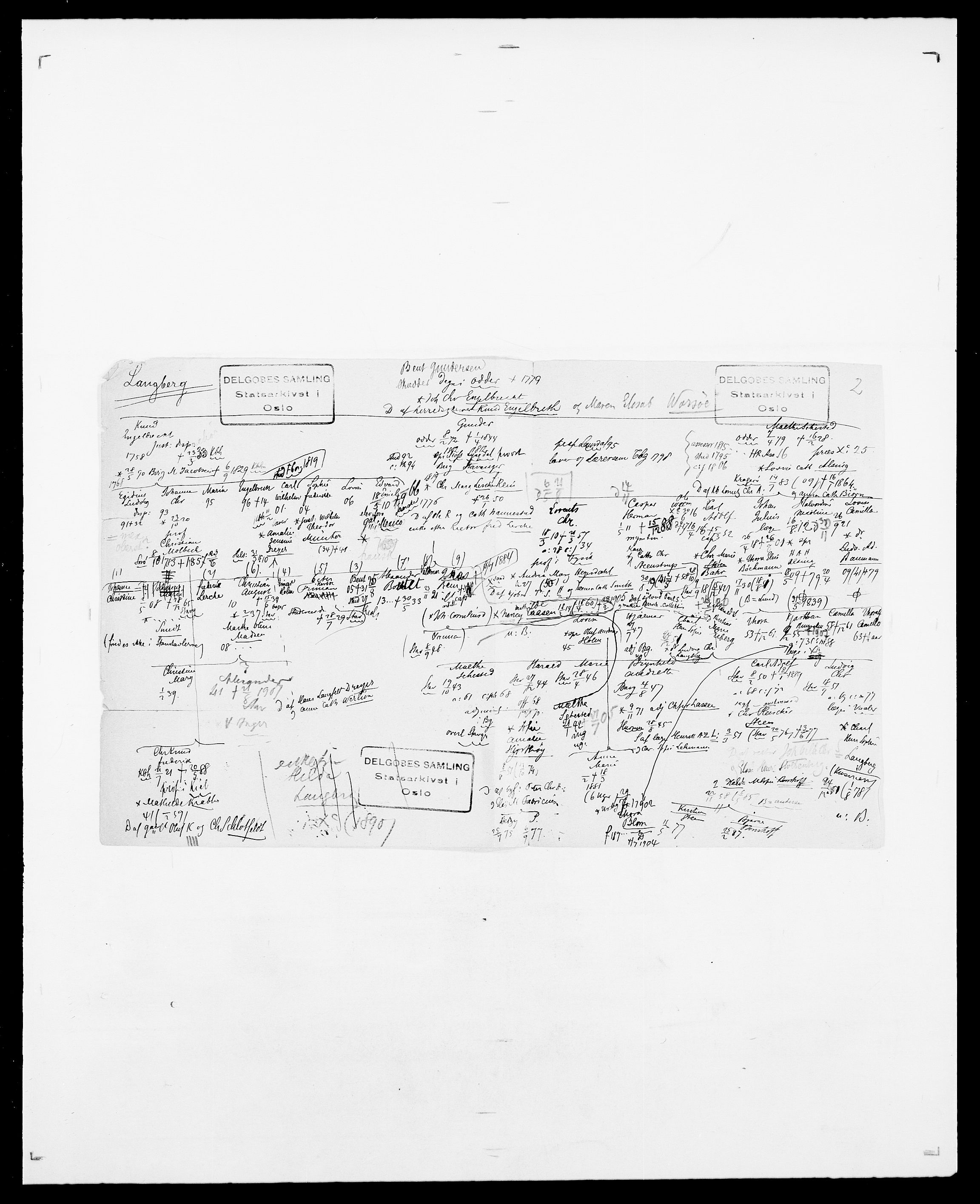 Delgobe, Charles Antoine - samling, AV/SAO-PAO-0038/D/Da/L0022: Krog - Lasteen, s. 561