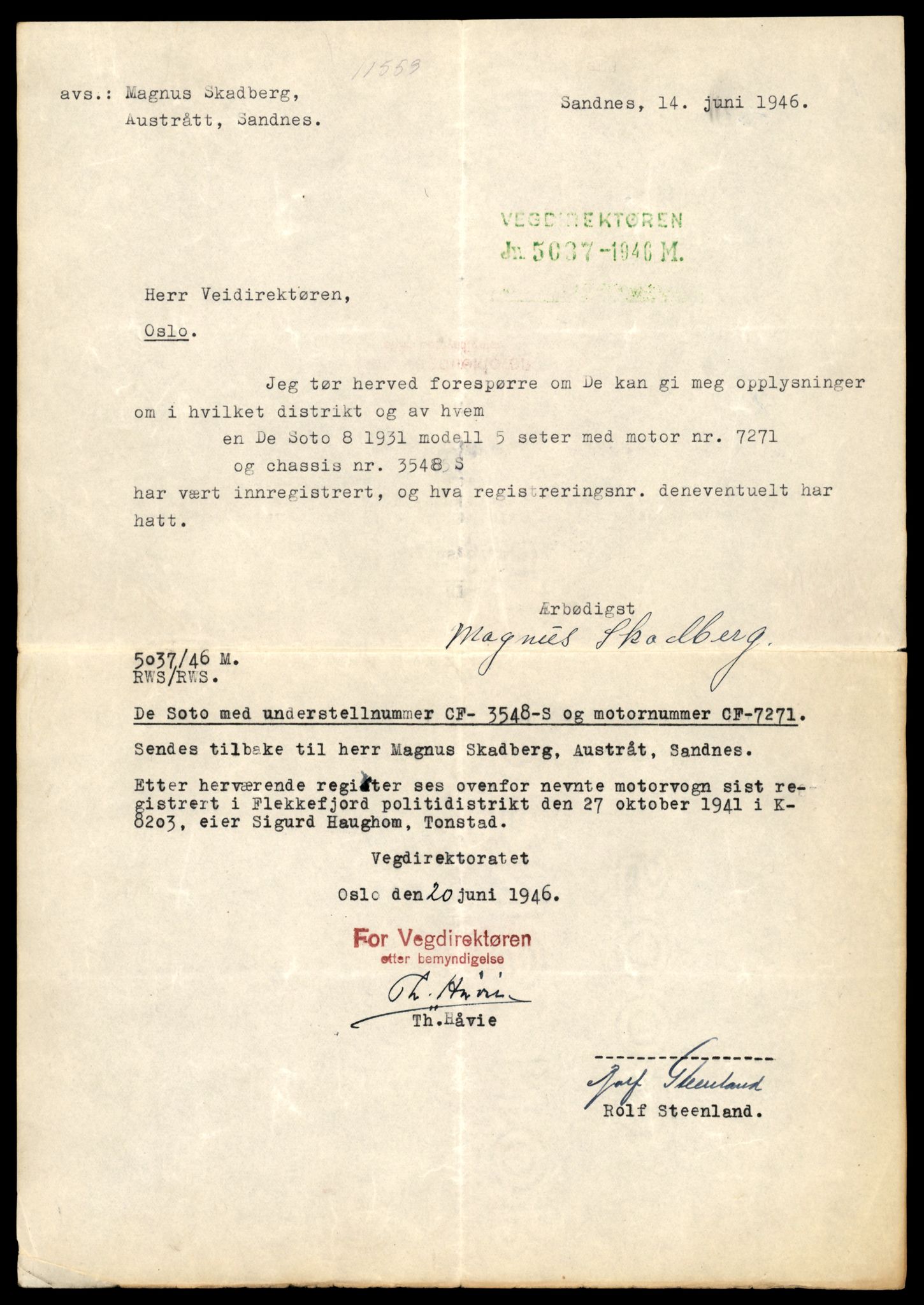 Møre og Romsdal vegkontor - Ålesund trafikkstasjon, AV/SAT-A-4099/F/Fe/L0049: Registreringskort for kjøretøy T 14864 - T 18613, 1927-1998, s. 1113