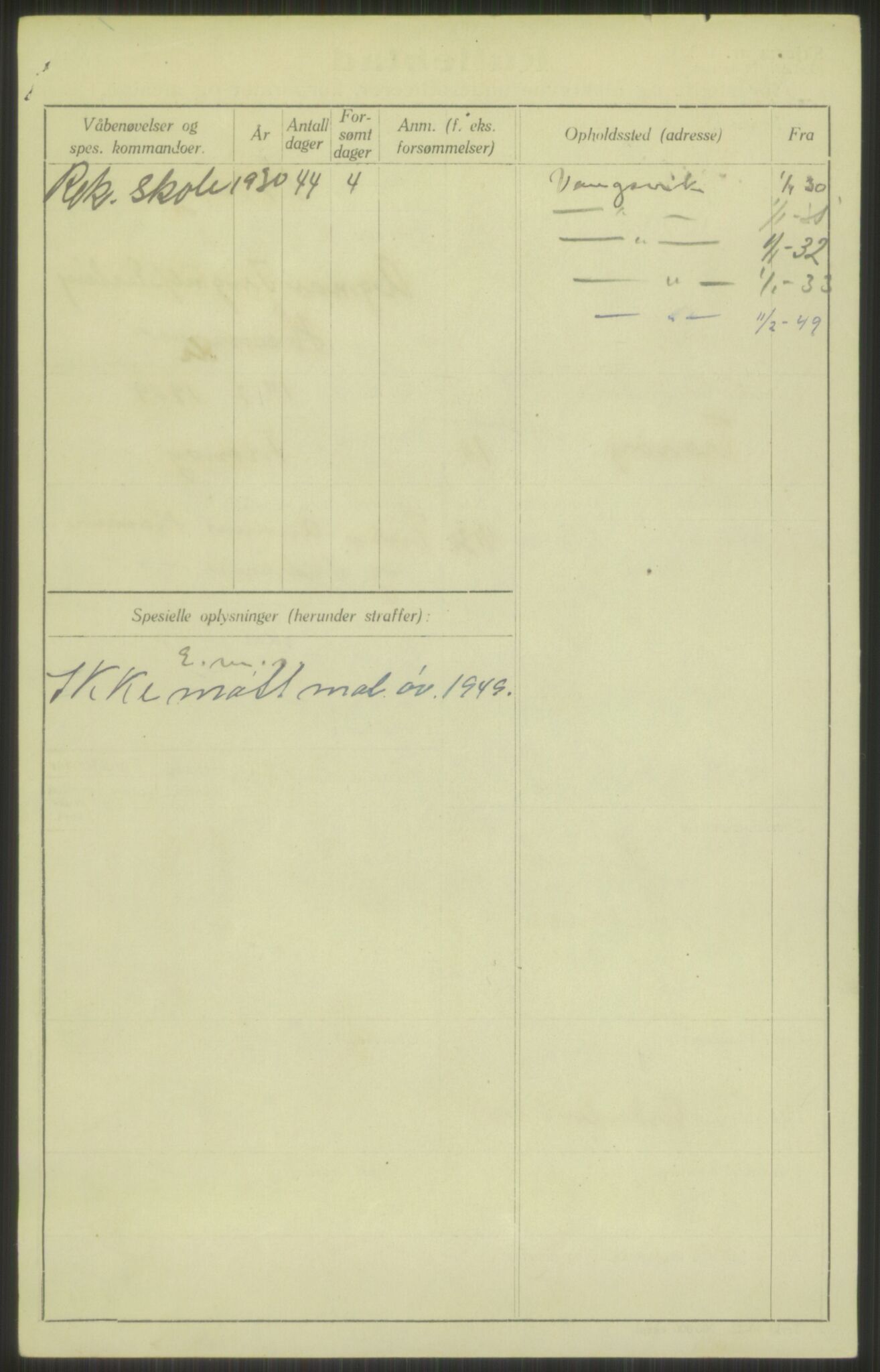 Forsvaret, Troms infanteriregiment nr. 16, AV/RA-RAFA-3146/P/Pa/L0014: Rulleblad for regimentets menige mannskaper, årsklasse 1930, 1930, s. 18