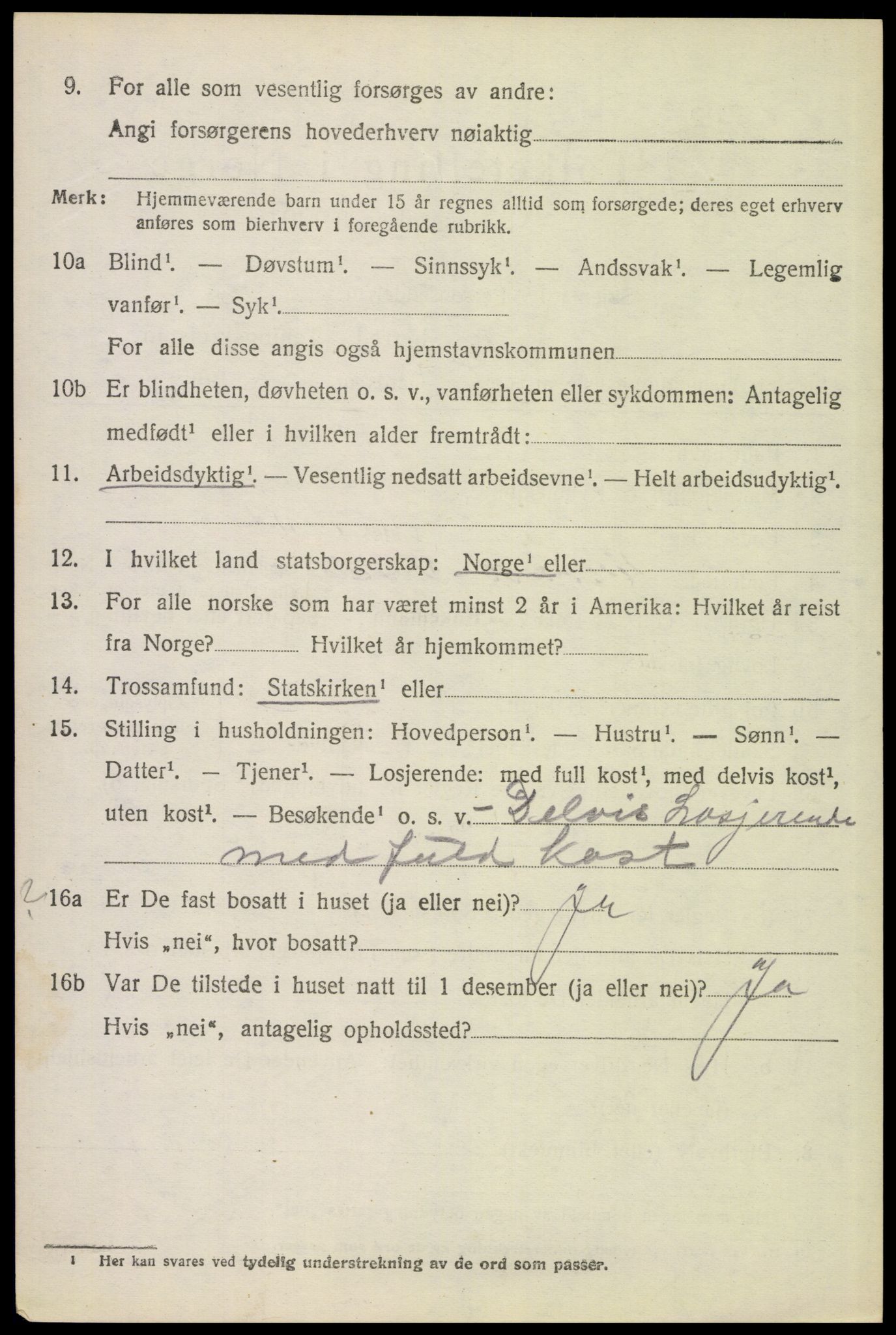 SAH, Folketelling 1920 for 0422 Brandval herred, 1920, s. 1999