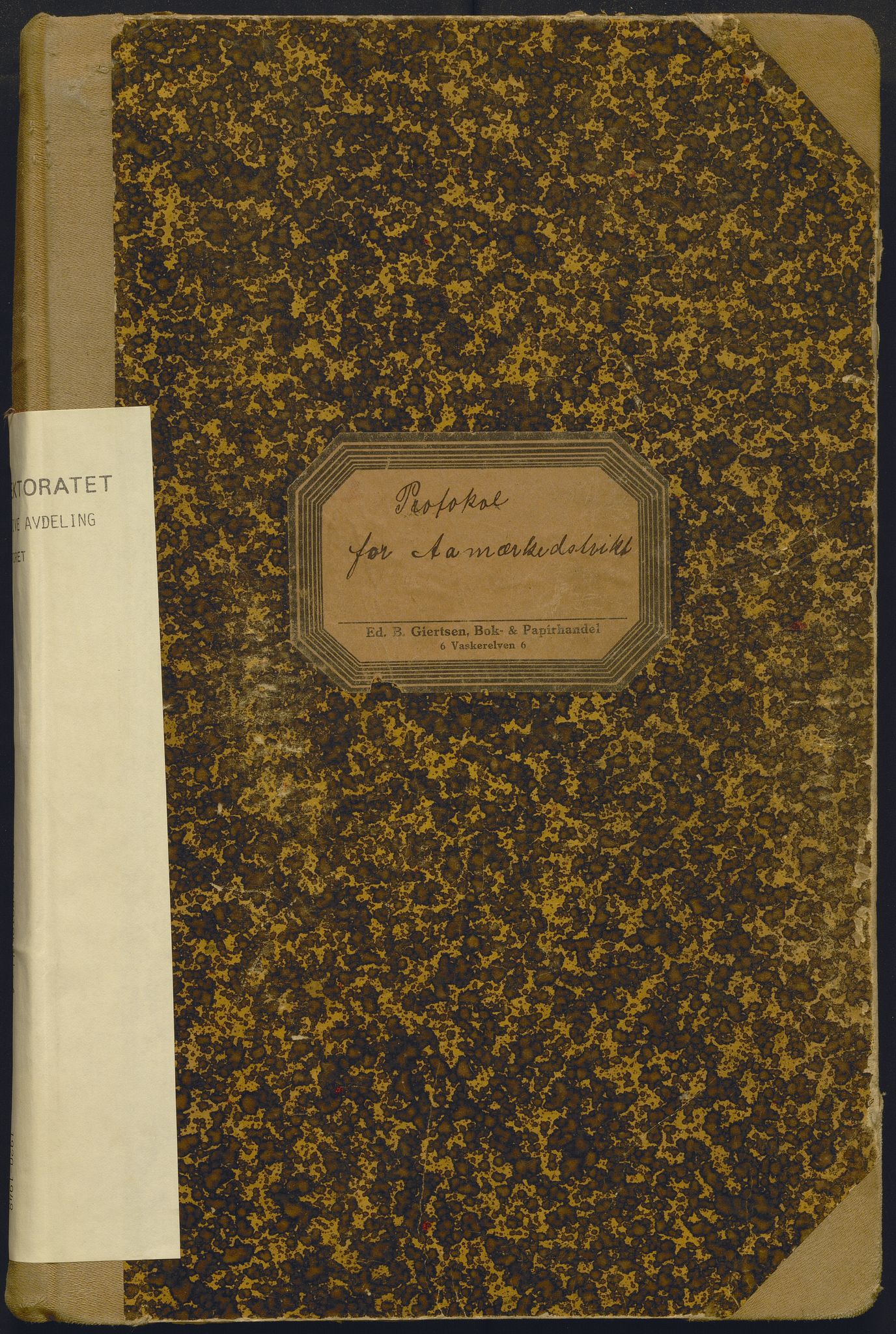 Fiskeridirektoratet - 1 Adm. ledelse - 13 Båtkontoret, AV/SAB-A-2003/I/Ia/Iae/L0065: 135.0533/1 Merkeprotokoll - Å (Åfjord), 1920-1948