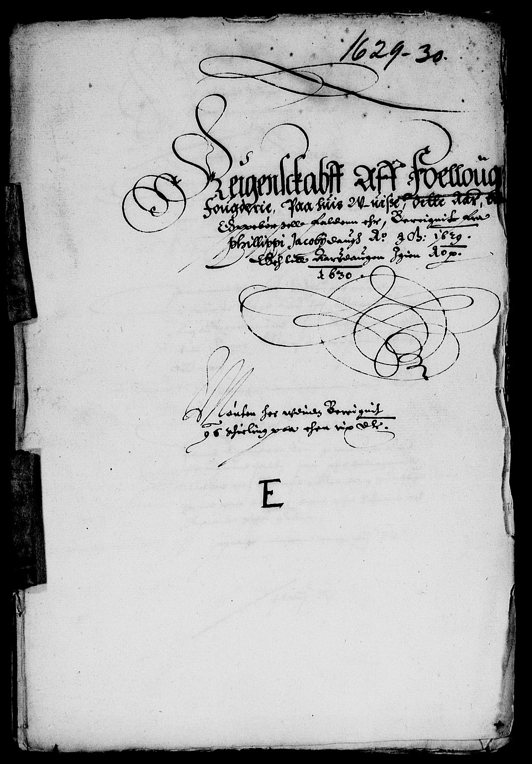 Rentekammeret inntil 1814, Reviderte regnskaper, Lensregnskaper, RA/EA-5023/R/Rb/Rba/L0094: Akershus len, 1618-1630