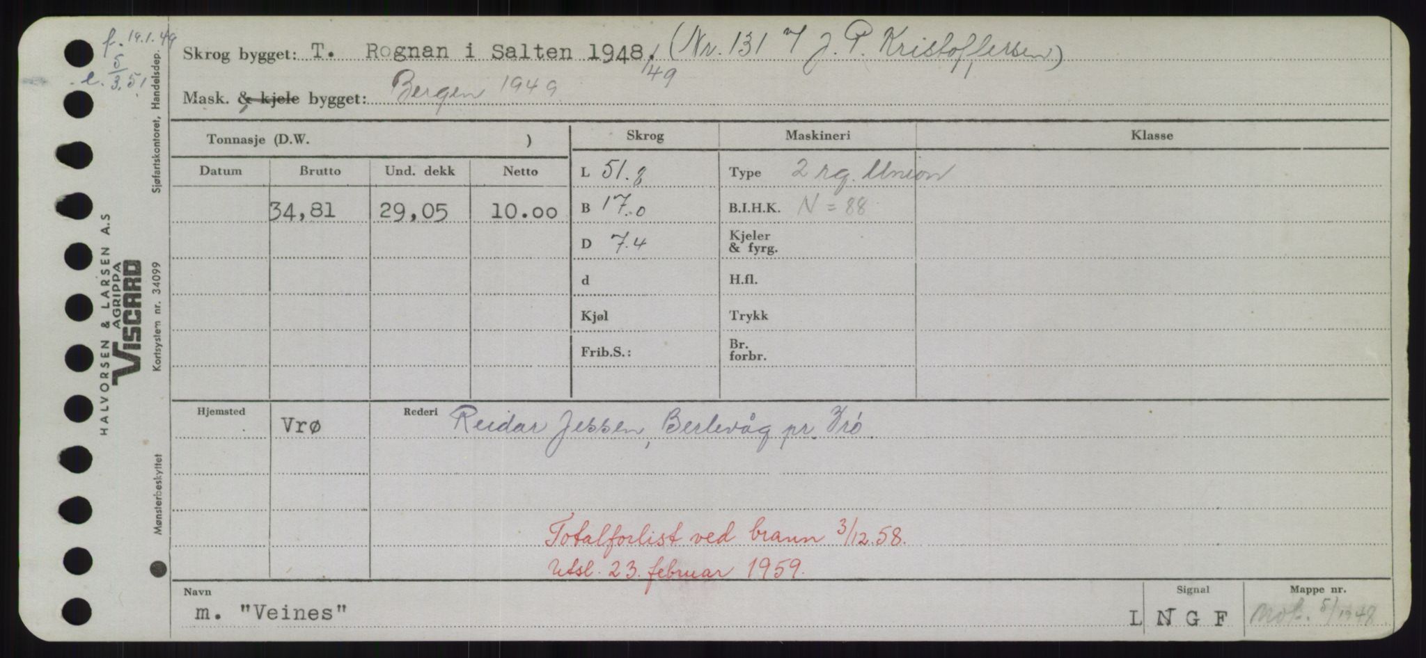 Sjøfartsdirektoratet med forløpere, Skipsmålingen, RA/S-1627/H/Hd/L0040: Fartøy, U-Ve, s. 573