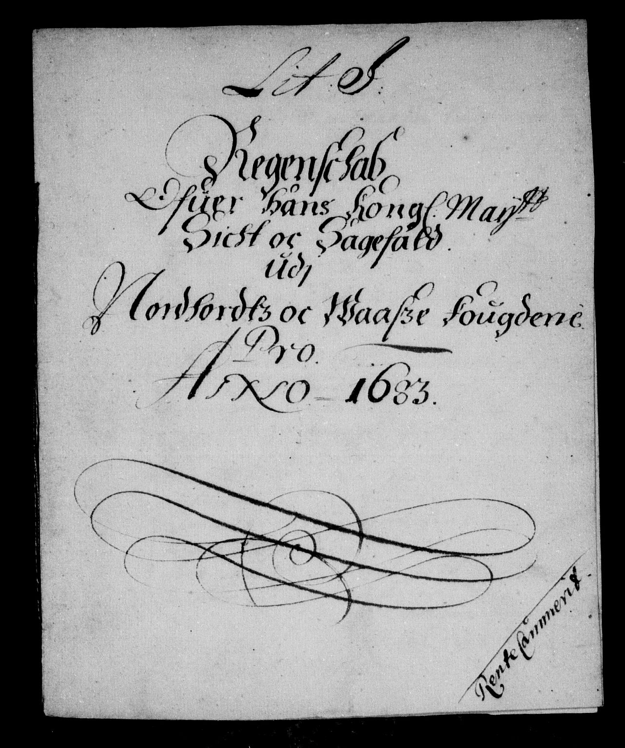 Rentekammeret inntil 1814, Reviderte regnskaper, Stiftamtstueregnskaper, Bergen stiftamt, RA/EA-6043/R/Rc/L0066: Bergen stiftamt, 1683