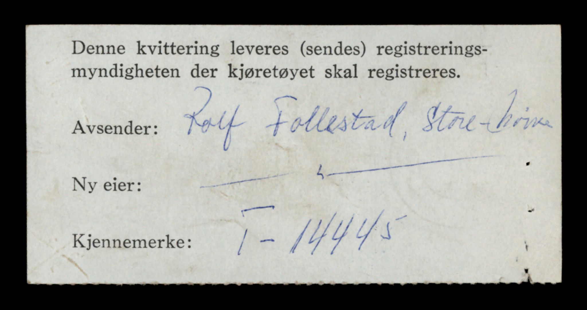 Møre og Romsdal vegkontor - Ålesund trafikkstasjon, AV/SAT-A-4099/F/Fe/L0046: Registreringskort for kjøretøy T 14445 - T 14579, 1927-1998