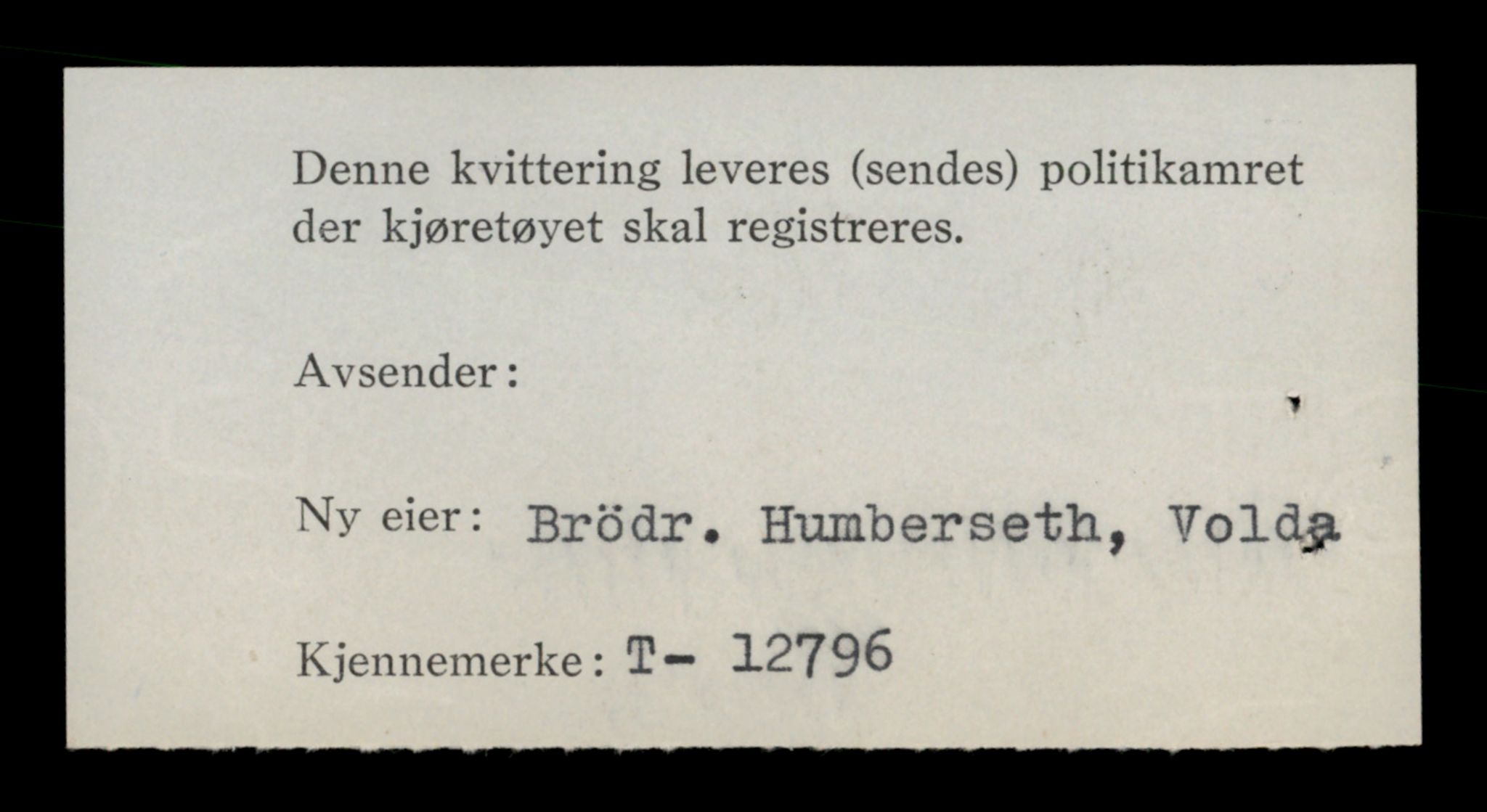 Møre og Romsdal vegkontor - Ålesund trafikkstasjon, AV/SAT-A-4099/F/Fe/L0035: Registreringskort for kjøretøy T 12653 - T 12829, 1927-1998, s. 2391