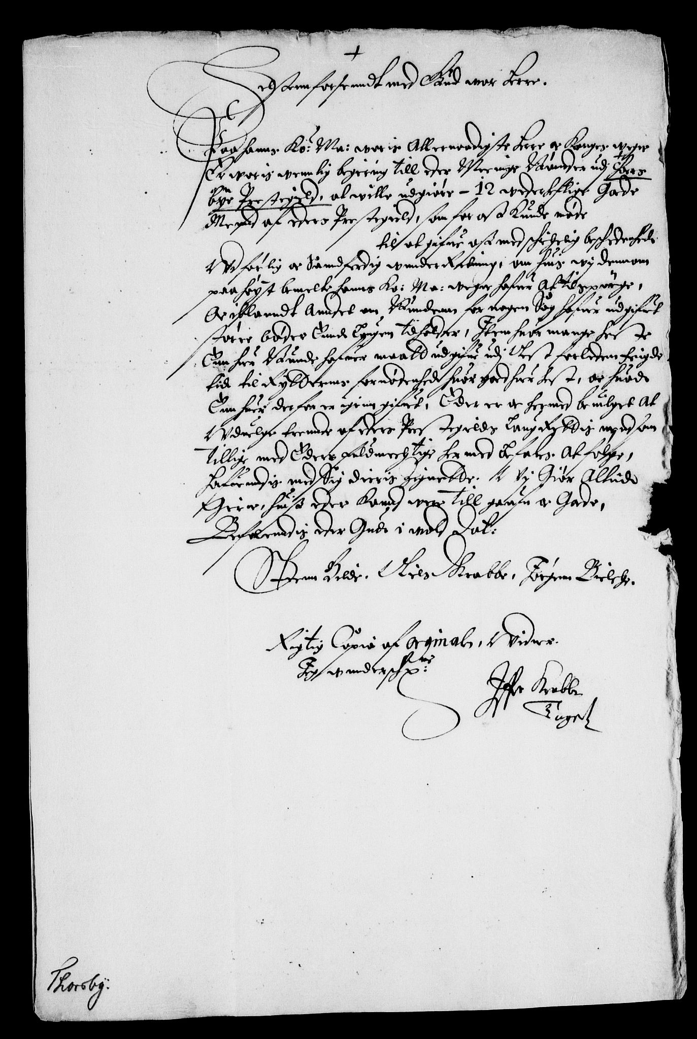 Danske Kanselli, Skapsaker, AV/RA-EA-4061/F/L0009: Skap 8, pakke 150B, litra A-AA, 1644-1651, s. 30